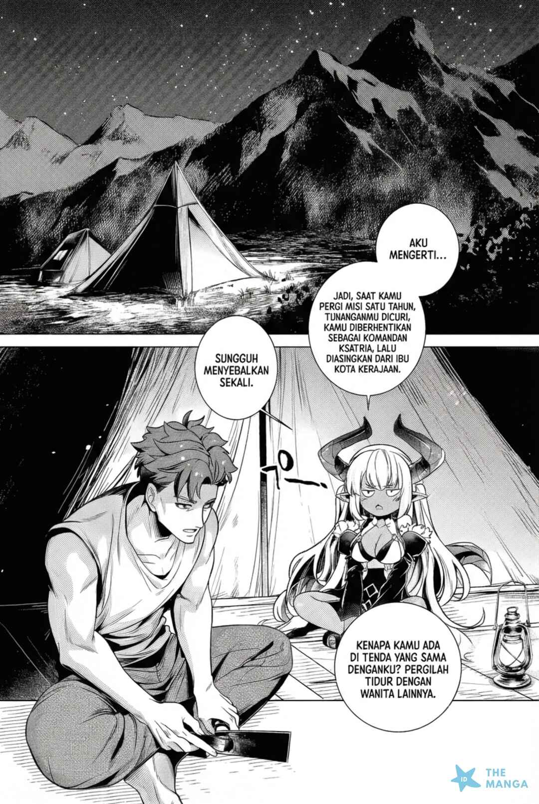 Netorare Tsuihousareta Saikyou Kishi Danchou no Ossan, Katainaka de Eiyuu ni Matsuriagerareru Chapter 5.2 - Page 4