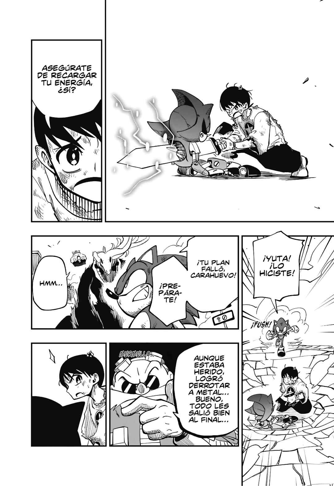 Sonic to Yuuki no Tsurugi Chapter 10 - Page 22