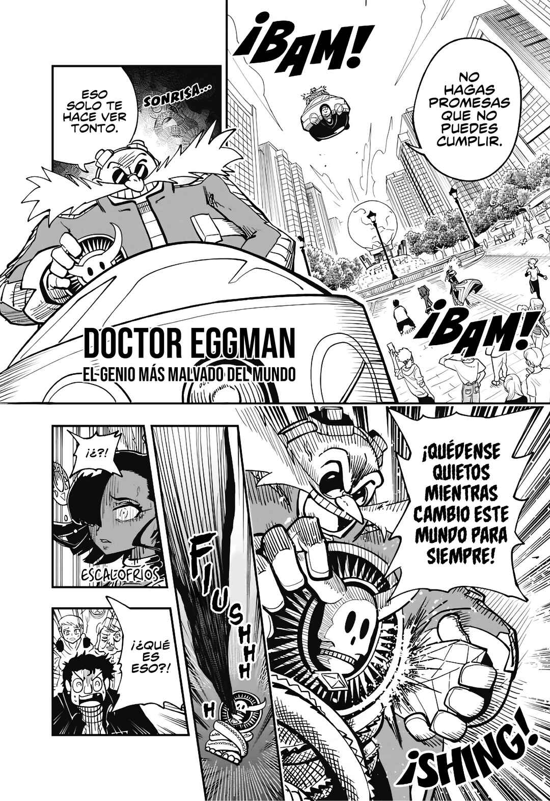 Sonic to Yuuki no Tsurugi Chapter 10 - Page 3