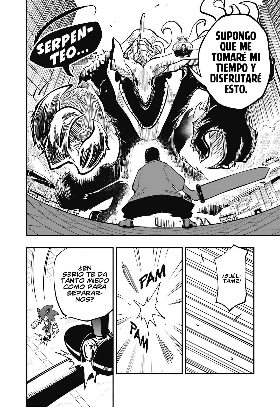 Sonic to Yuuki no Tsurugi Chapter 10 - Page 7