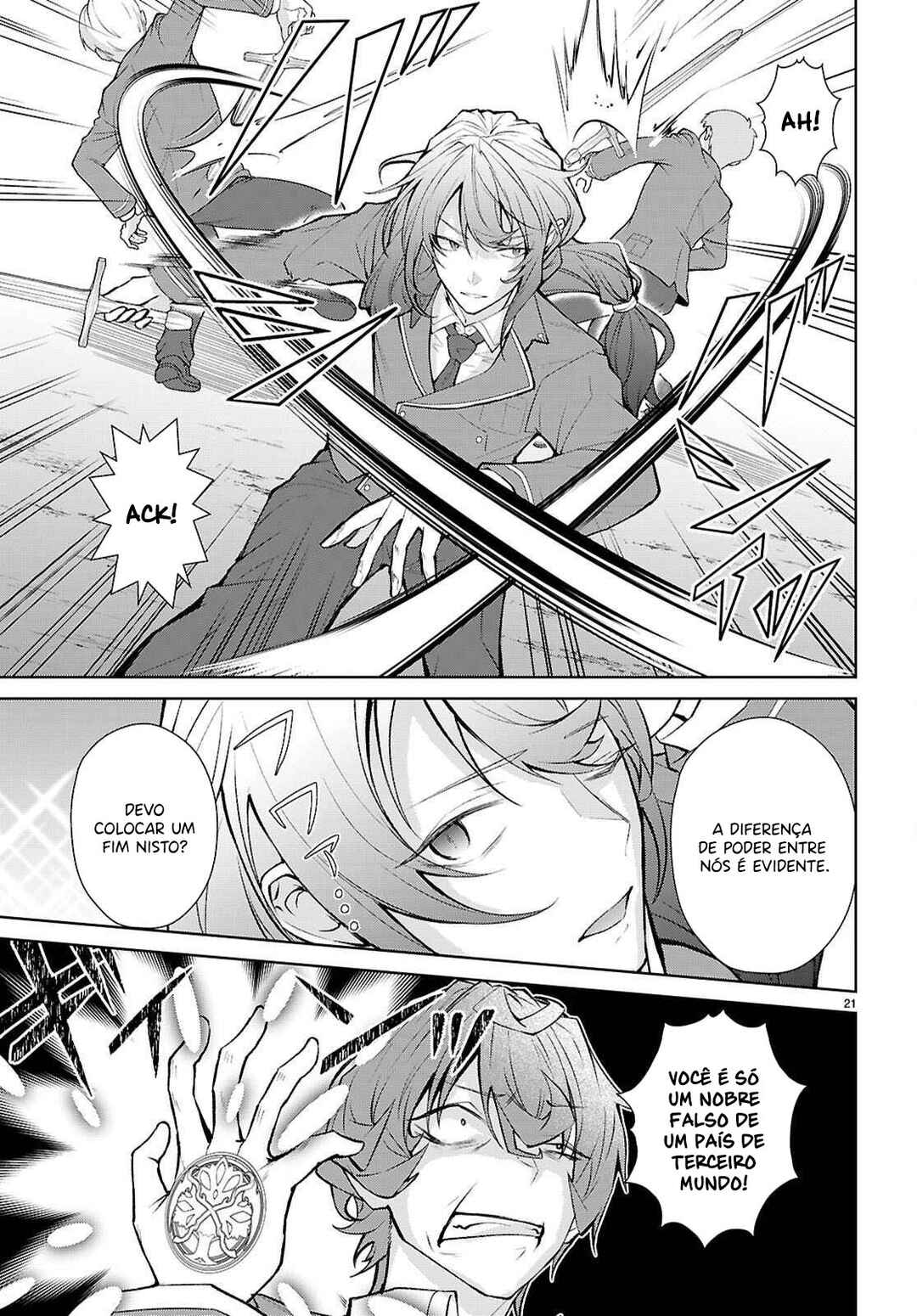 Otome Game Sekai wa Mob ni Kibishii Sekai desu (Kyouwakoku-hen) Chapter 4 - Page 22