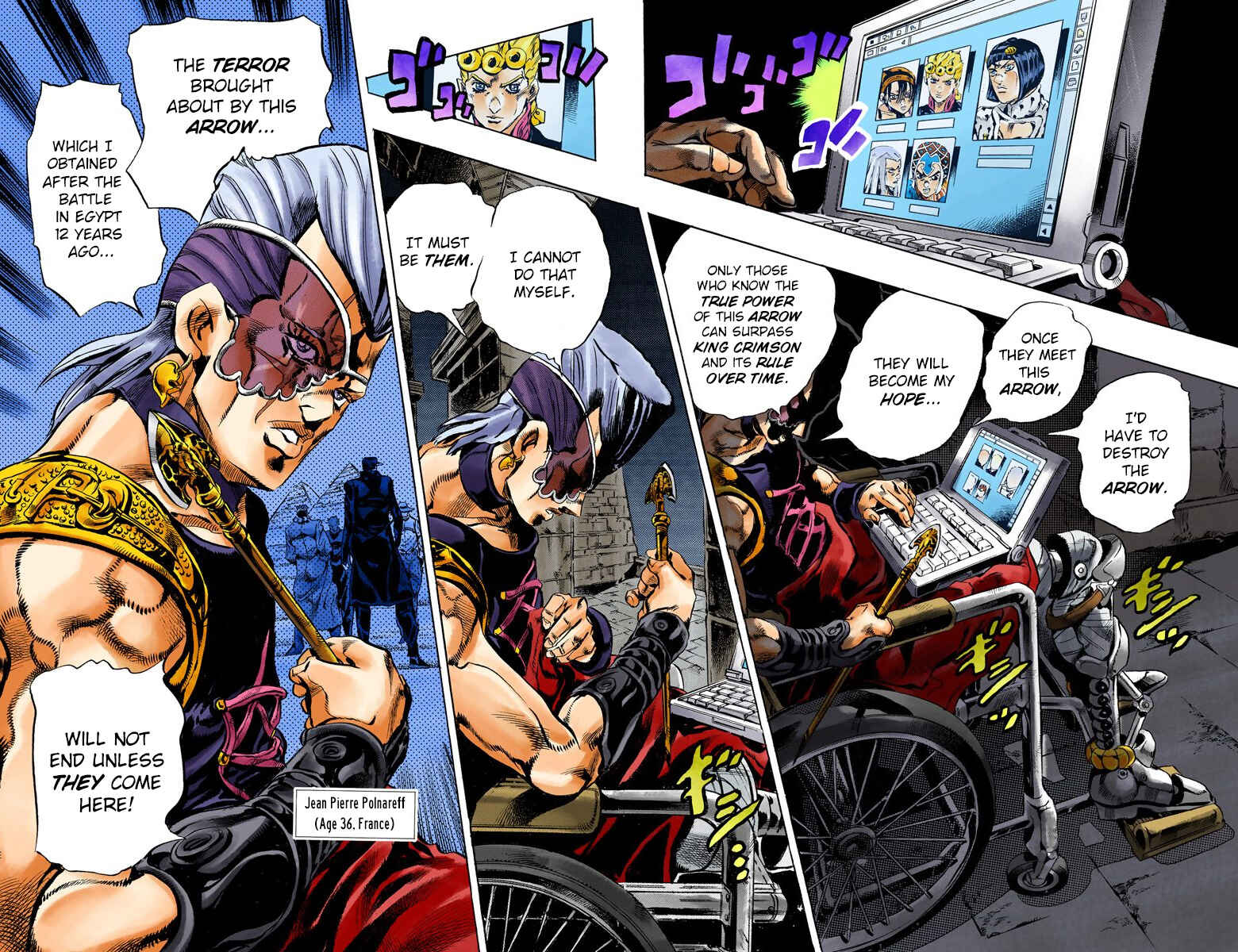 JoJo no Kimyou na Bouken: Part 5 - Ougon no Kaze Color-ban Chapter 126 - Page 19