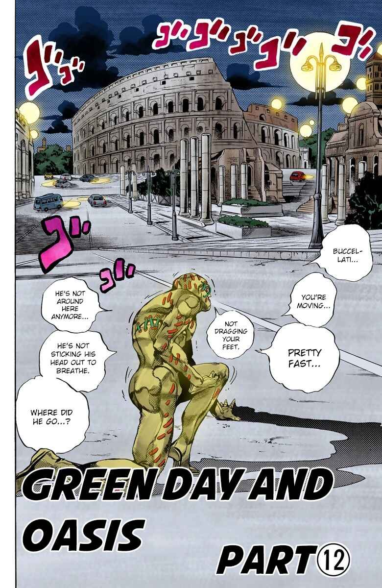 JoJo no Kimyou na Bouken: Part 5 - Ougon no Kaze Color-ban Chapter 126 - Page 3