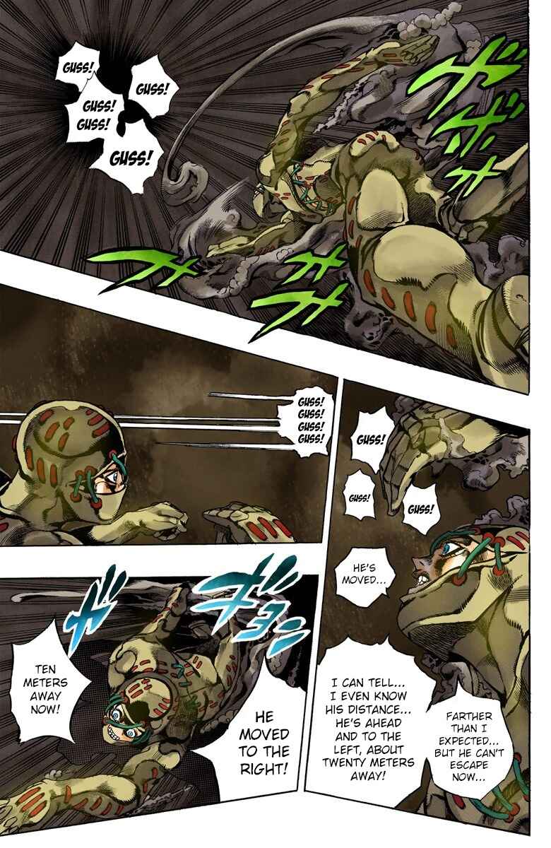 JoJo no Kimyou na Bouken: Part 5 - Ougon no Kaze Color-ban Chapter 126 - Page 8