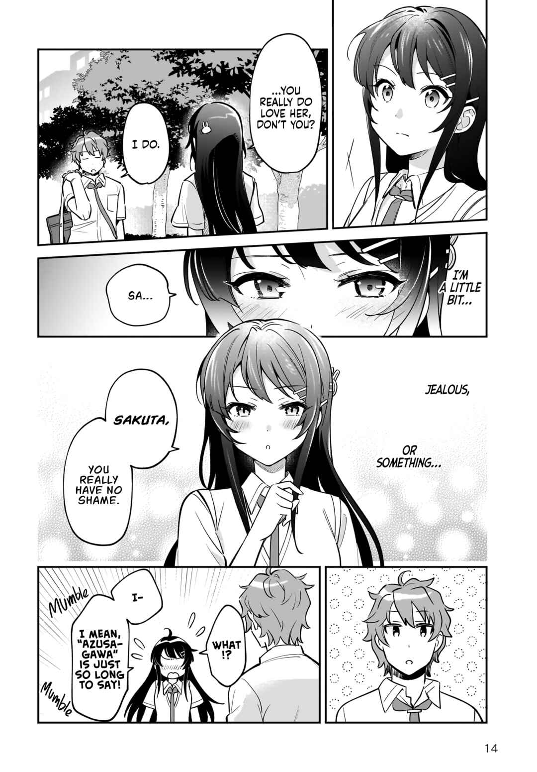 Rascal Does Not Dream of Siscon Idol Chapter 6 - Page 14
