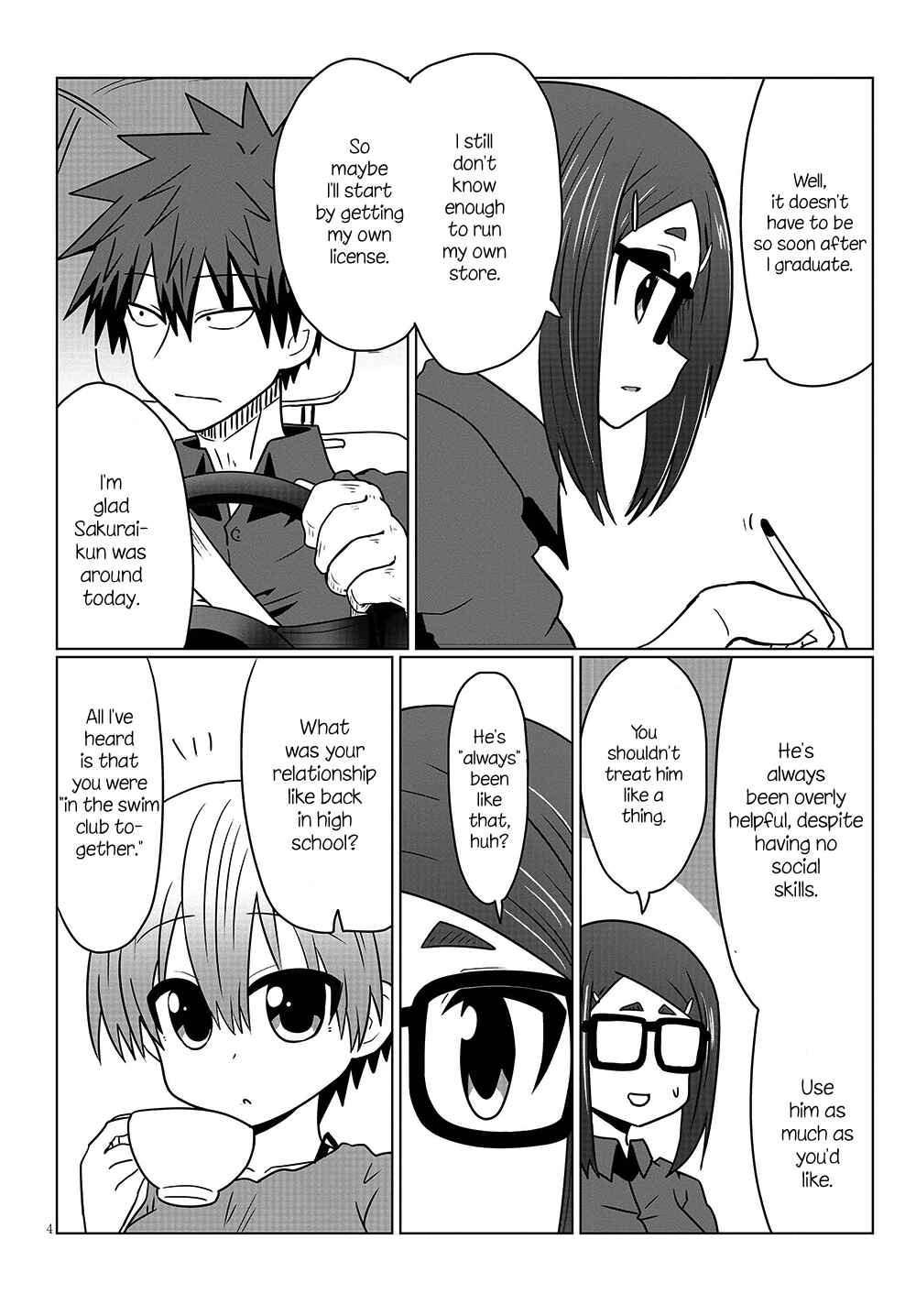Uzaki-chan wa Asobitai! Chapter 30 - Page 4