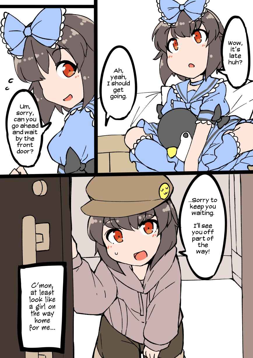 Jitaku de Natural ni Josou-suru Danshi Chapter 4 - Page 1