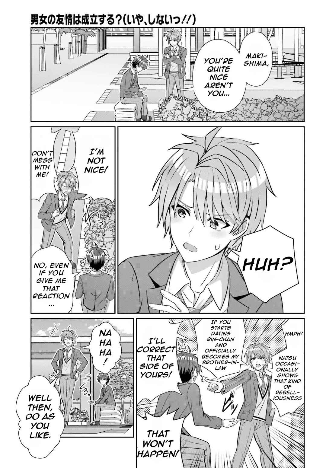 Danjo no Yujou wa Seiritsu suru? (Iya, Shinai!!) Chapter 25 - Page 22