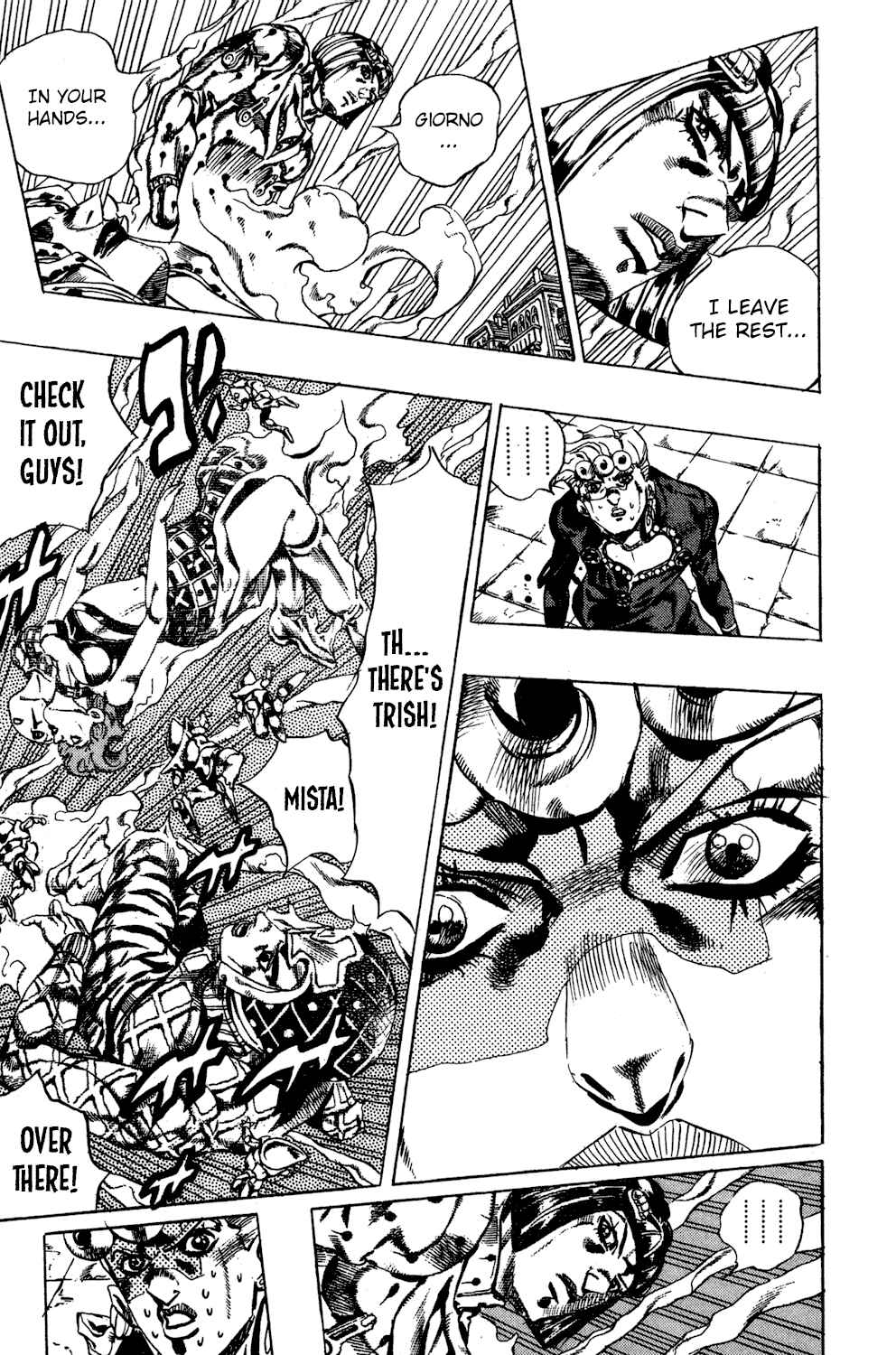 JoJo no Kimyou na Bouken: Part 5 - Ougon no Kaze Chapter 145 - Page 15