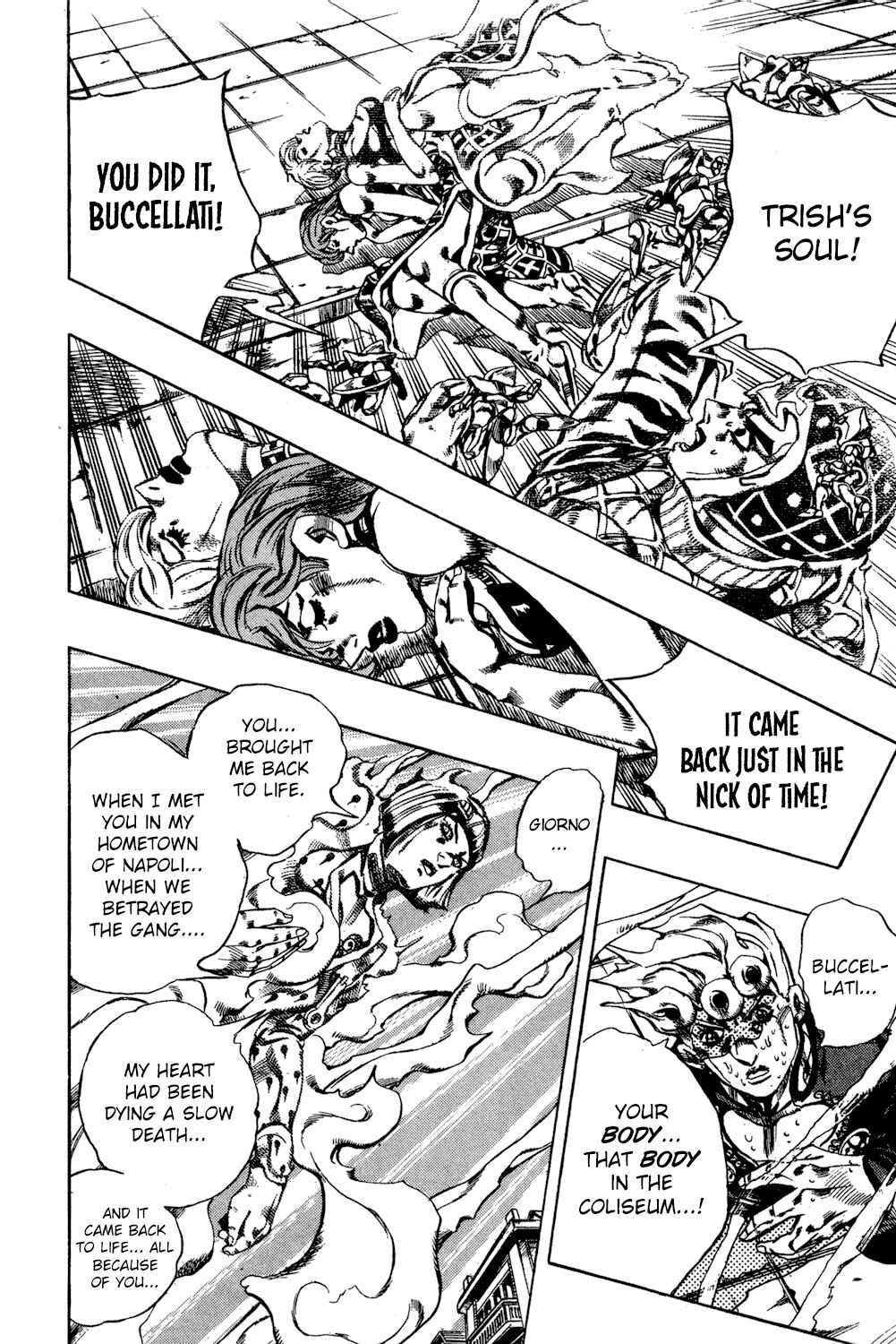 JoJo no Kimyou na Bouken: Part 5 - Ougon no Kaze Chapter 145 - Page 16