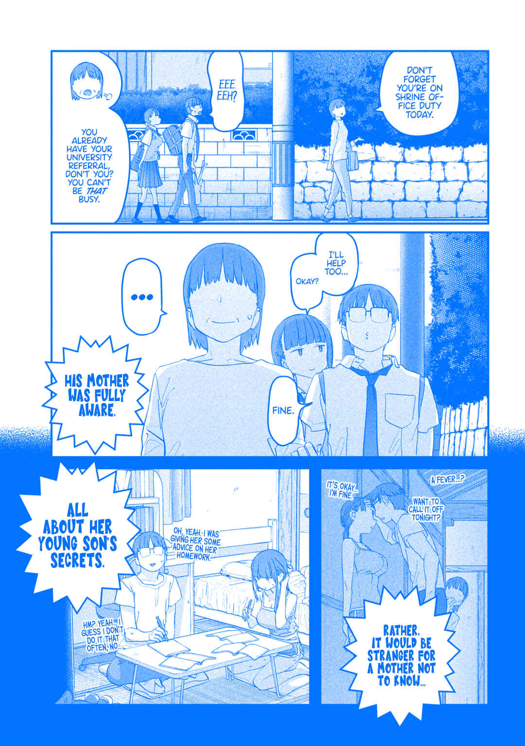 Getsuyoubi no Tawawa (Blue) (Fan Colored) Chapter 73 - Page 10