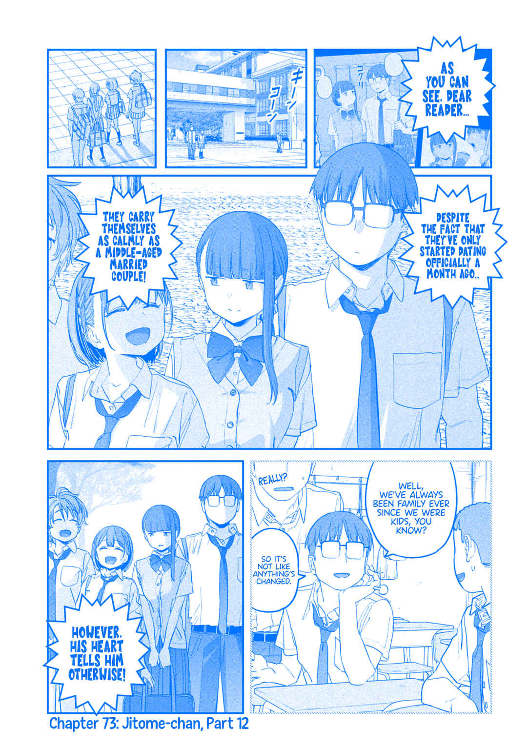 Getsuyoubi no Tawawa (Blue) (Fan Colored) Chapter 73 - Page 2