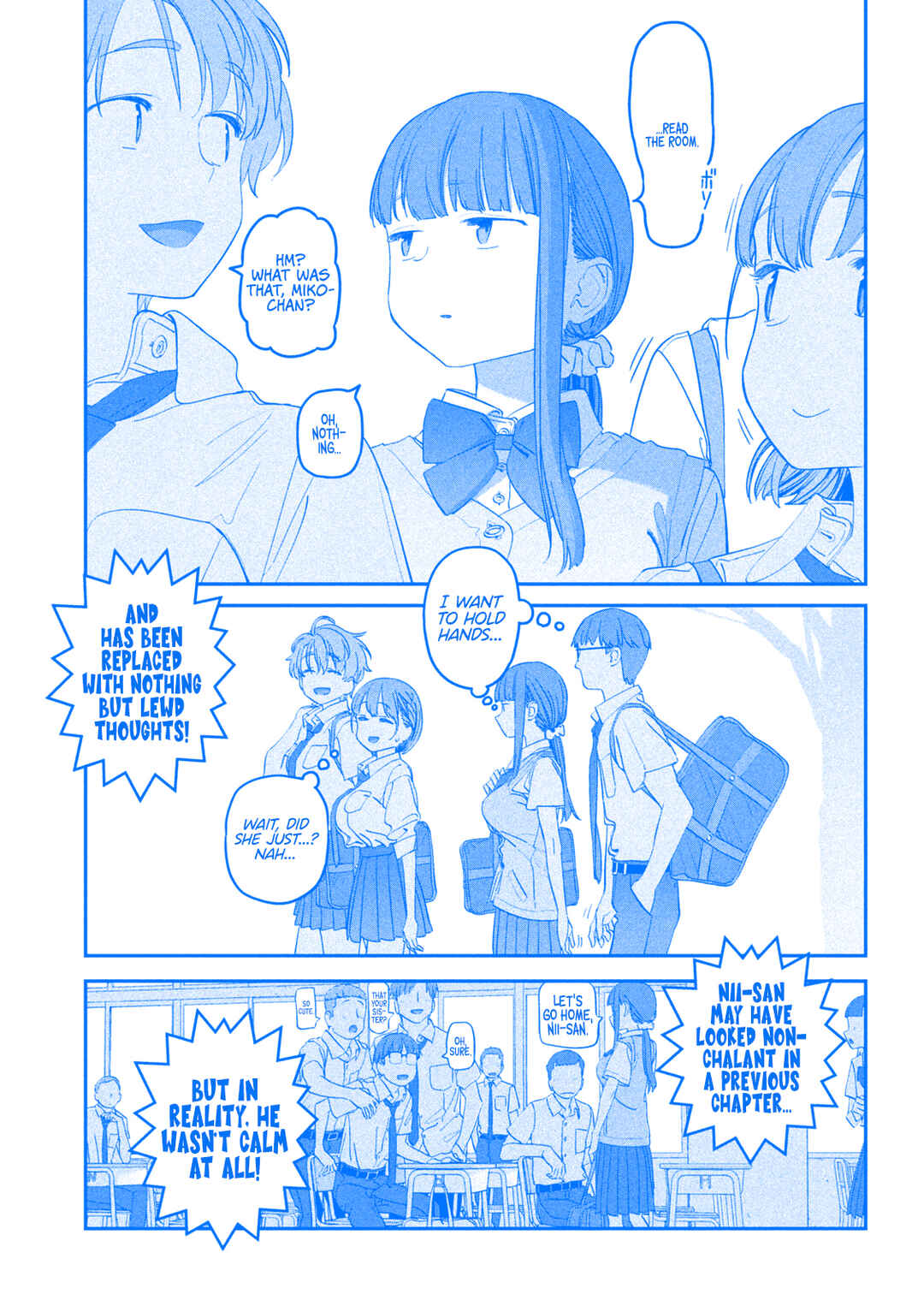 Getsuyoubi no Tawawa (Blue) (Fan Colored) Chapter 73 - Page 6
