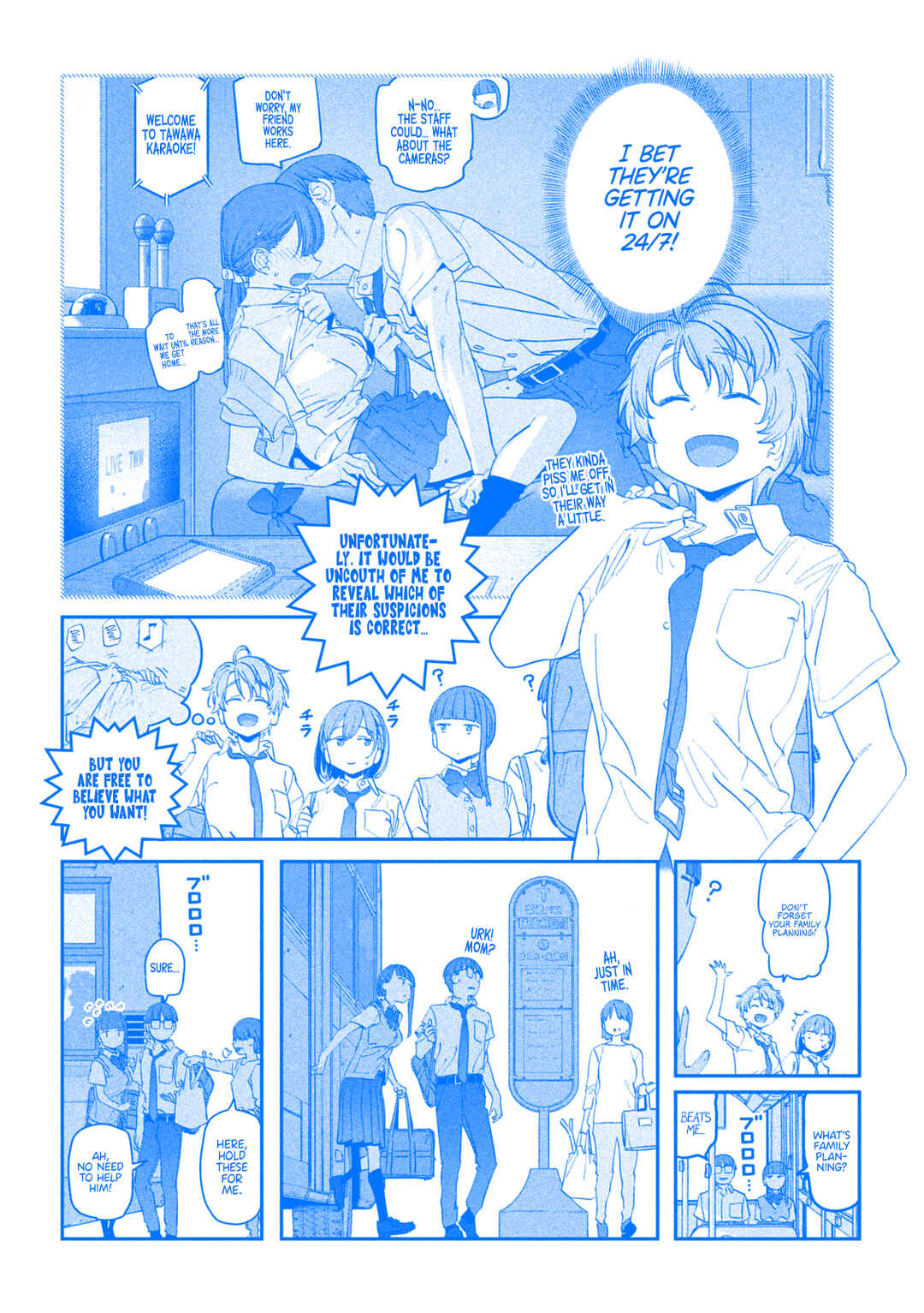 Getsuyoubi no Tawawa (Blue) (Fan Colored) Chapter 73 - Page 9