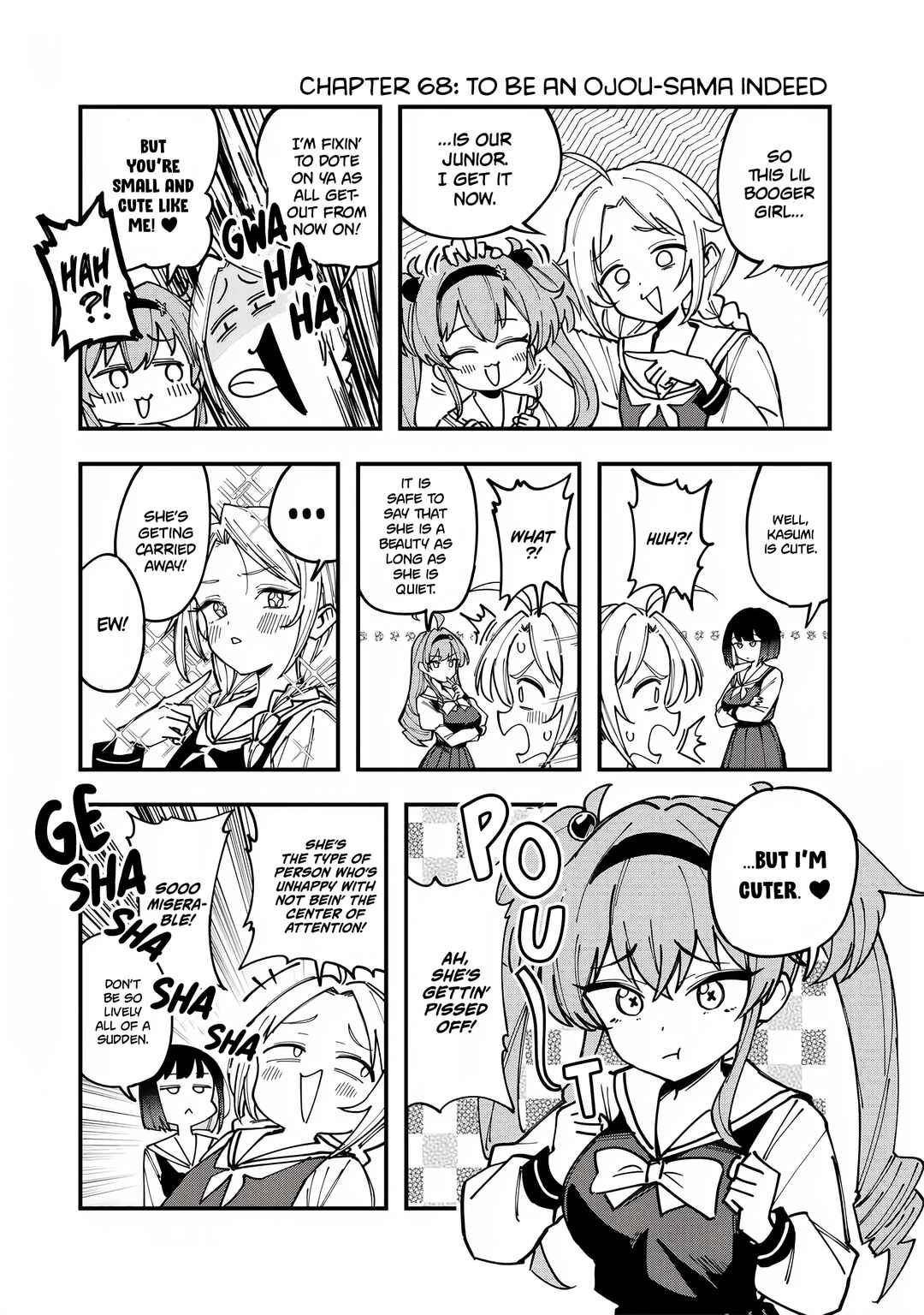 Bakushin Ojou-sama Dou! Chapter 68 - Page 1