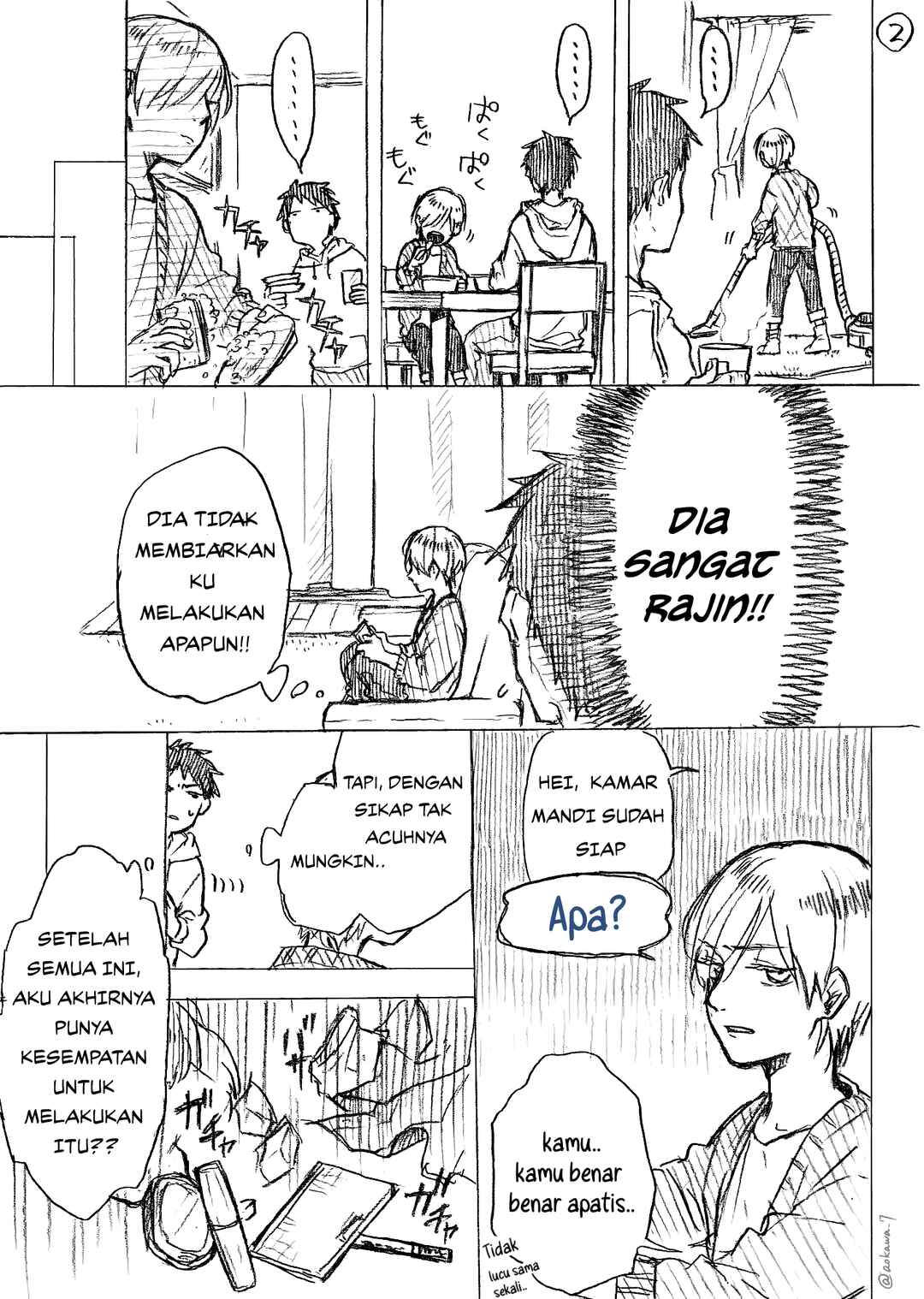 Josou Cosplayer ni Otouto ga Dekiru Manga Chapter 1.1 - Page 2