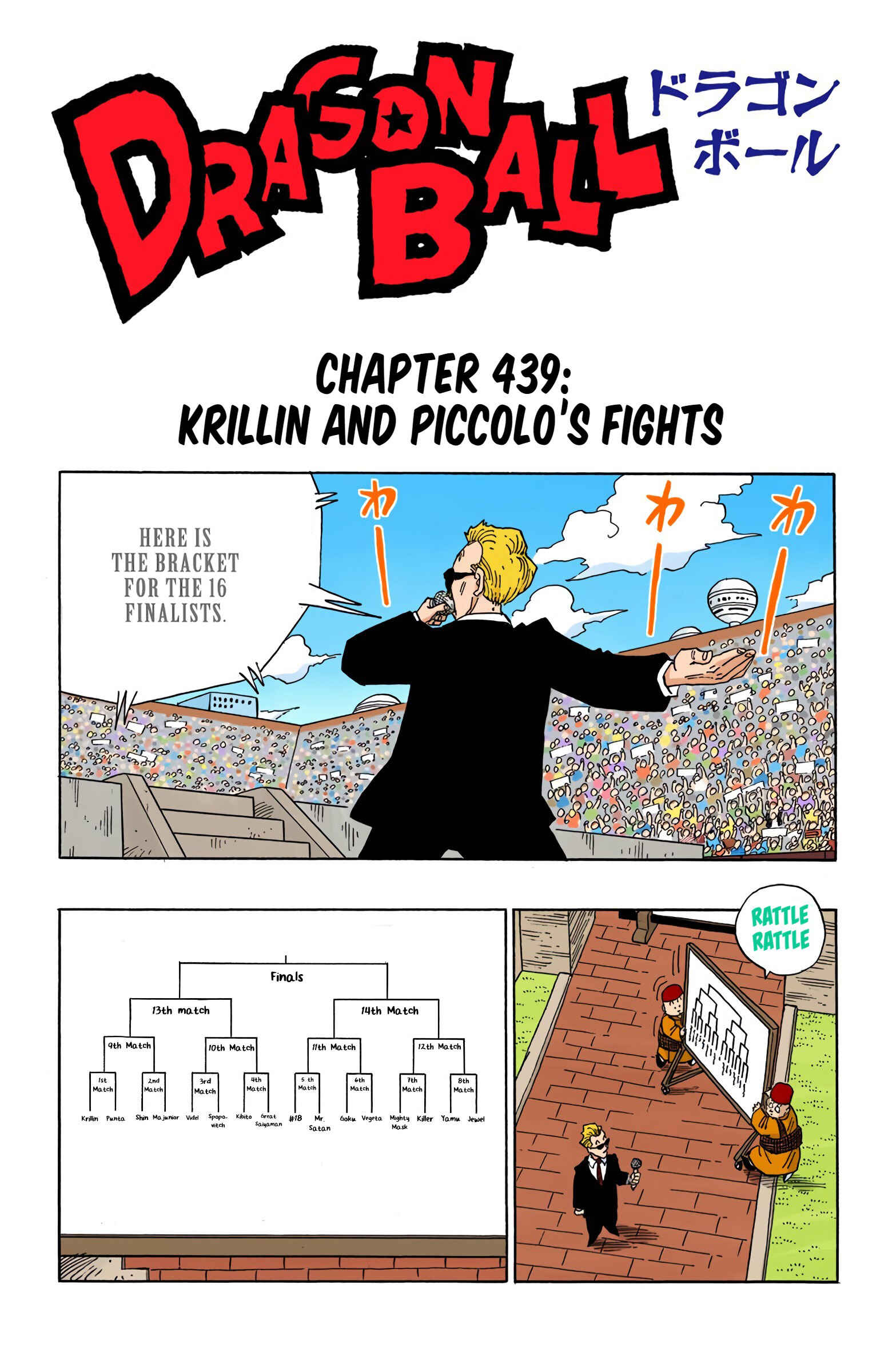 Dragon Ball (Official Colored) Chapter 439 - Page 1