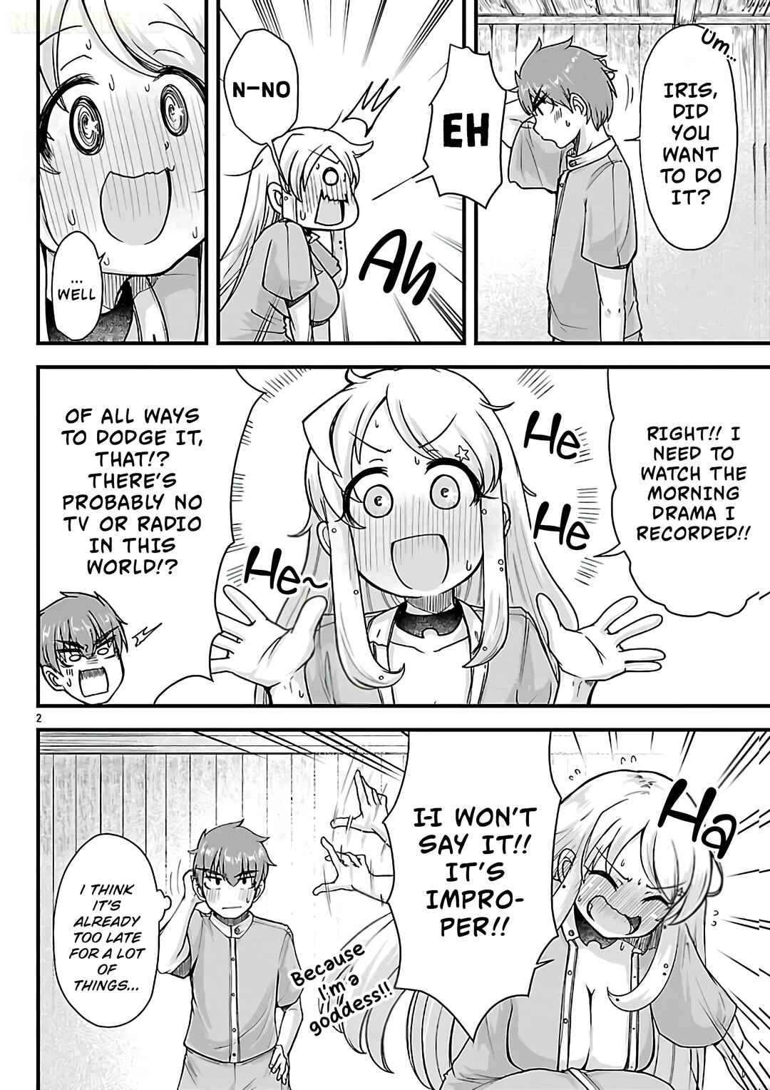 Megami to Kekkon Shite Isekai de Shinkon Seikatsu Chapter 8 - Page 3