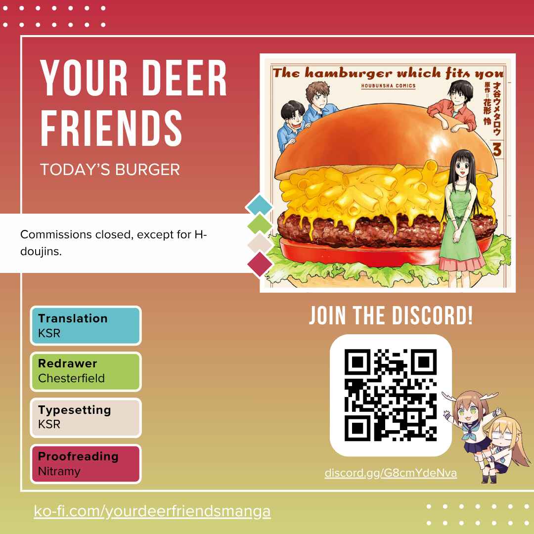 Honjitsu no Burger Chapter 23 - Page 1