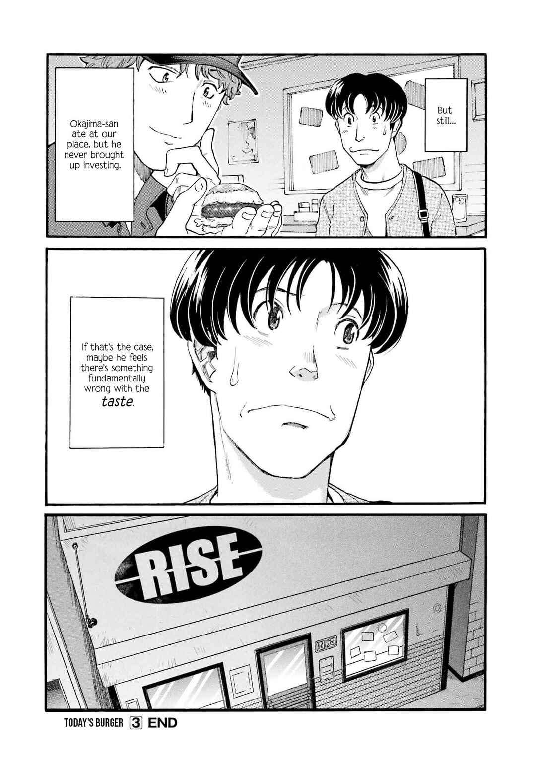 Honjitsu no Burger Chapter 23 - Page 21