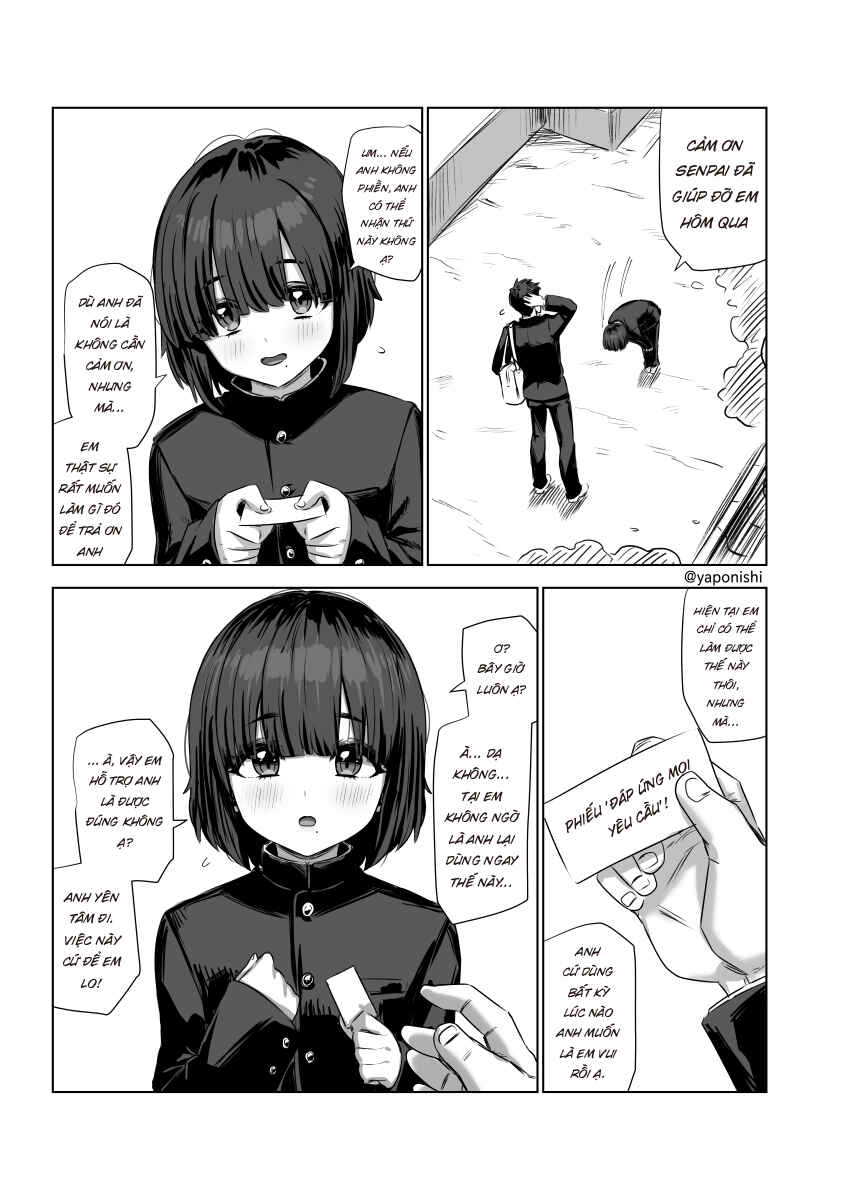 A Story About a Junior Who Really Likes Their Senpai Chapter ? - Page 1