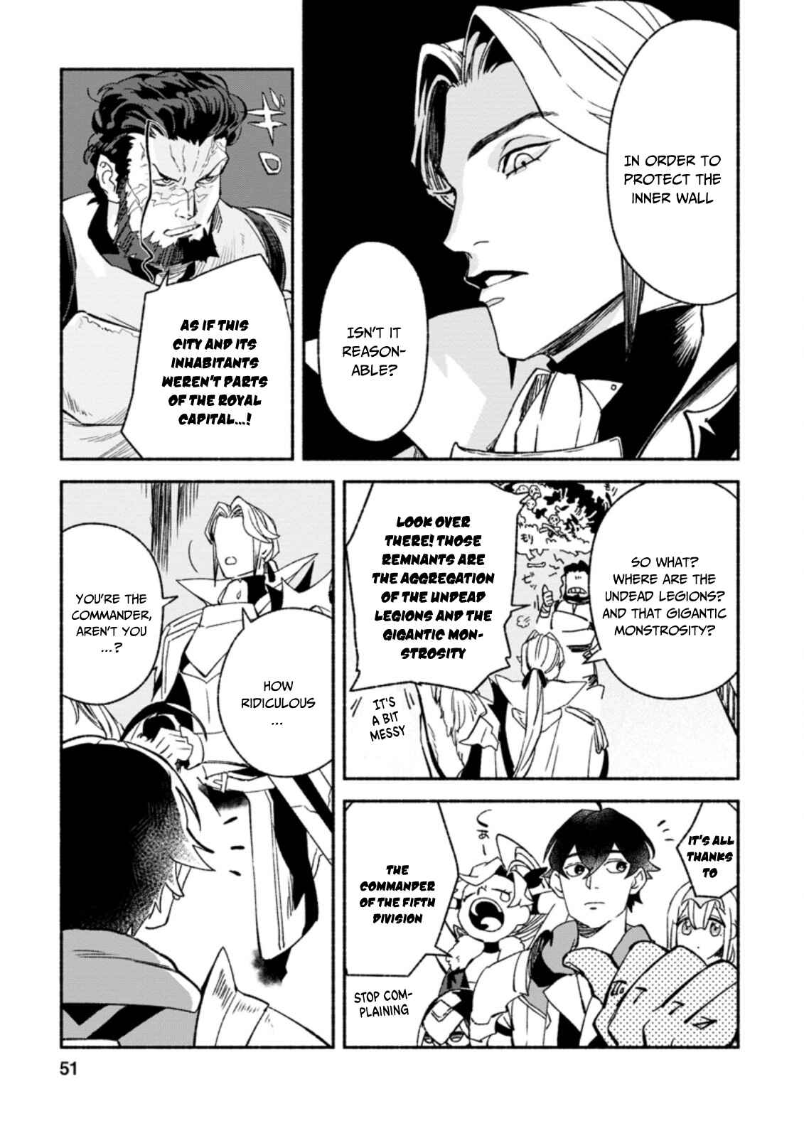 Sono Monban, Saikyou ni Tsuki: Tsuihou Sareta Bougyoryoku 9999 no Senshi, Outo no Monban to shite Musou Suru Chapter 7.2 - Page 10