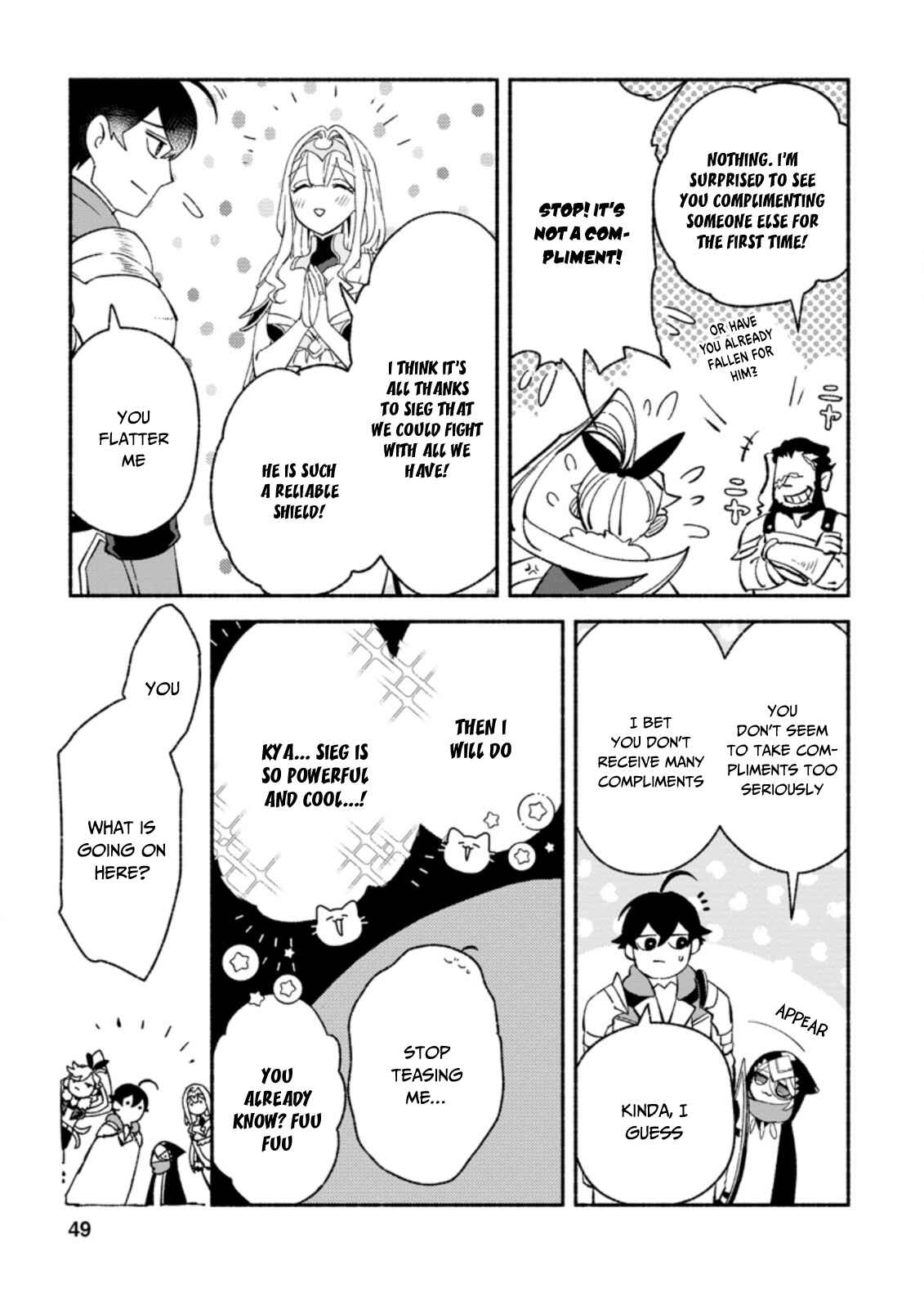 Sono Monban, Saikyou ni Tsuki: Tsuihou Sareta Bougyoryoku 9999 no Senshi, Outo no Monban to shite Musou Suru Chapter 7.2 - Page 8