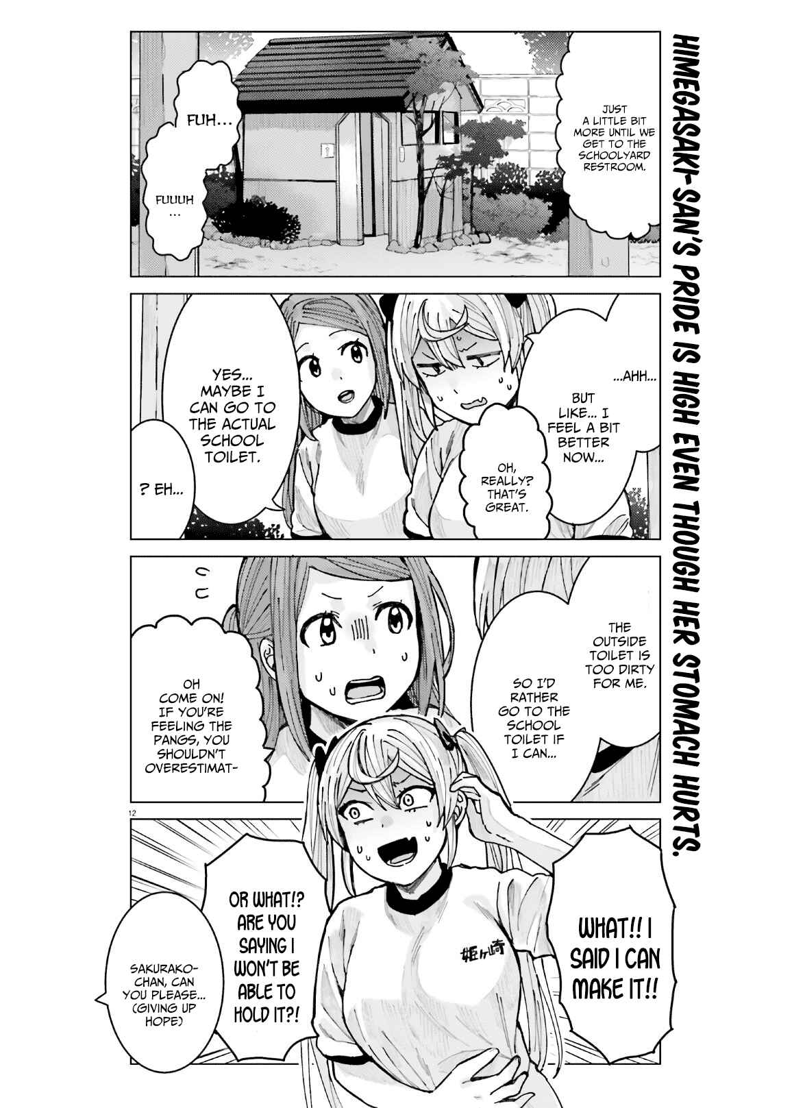 Himegasaki Sakurako wa Kyou mo Fubin Kawaii Chapter 9 - Page 12