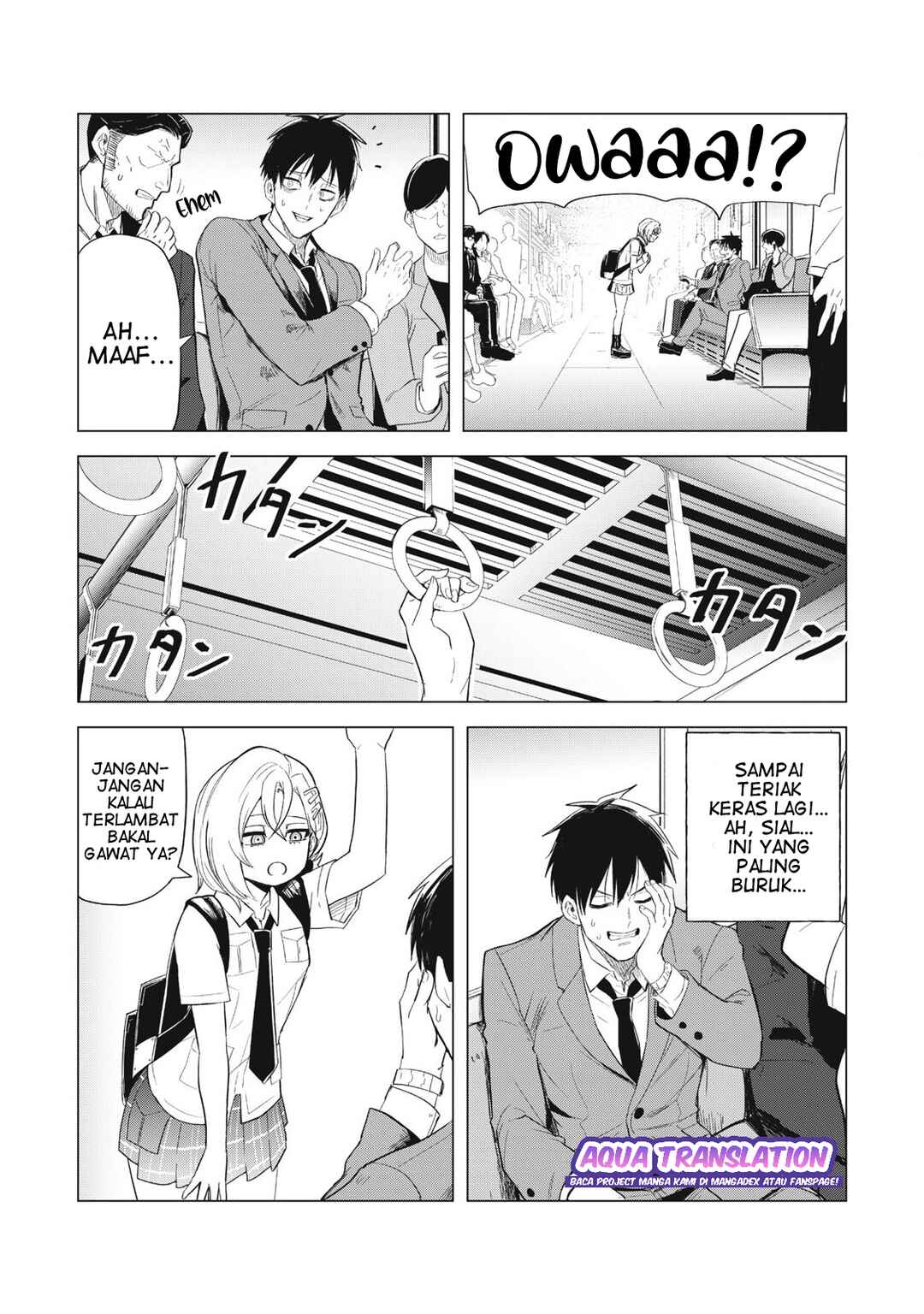 Asa no Tsuukin Densha de, Yatara to Hanashikakete Kuru Joshikousei. Chapter 2 - Page 10
