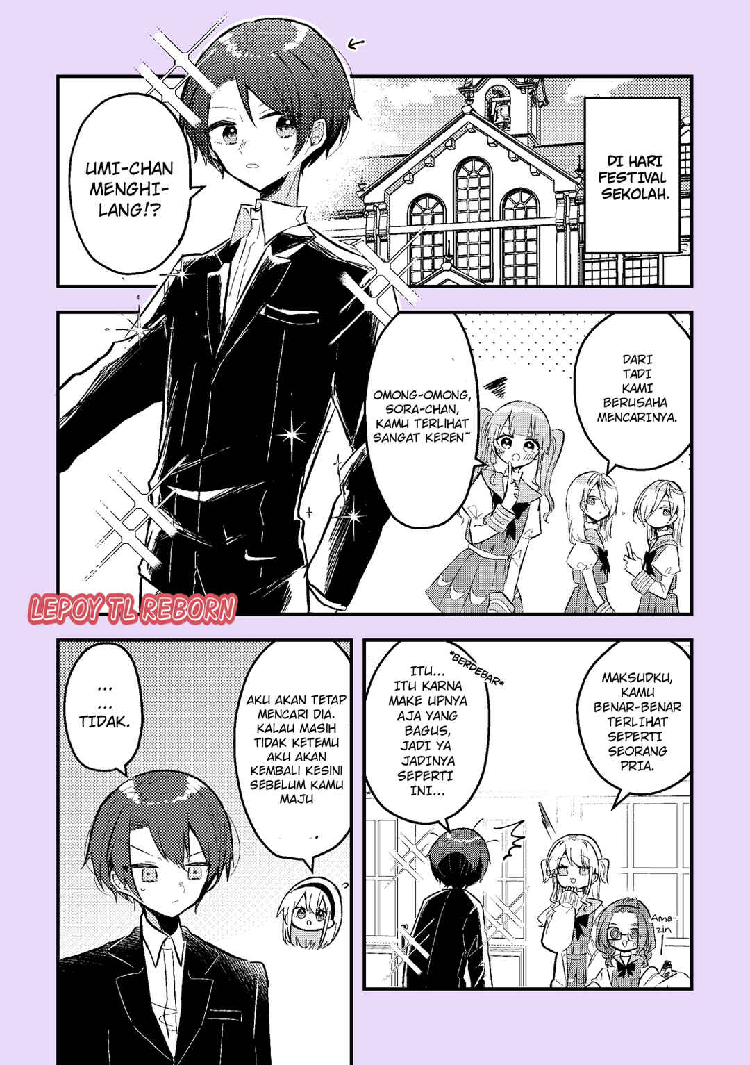 Nikagetsugo ni Seibetsu ga Bareru Josou Danshi Chapter 10 - Page 1