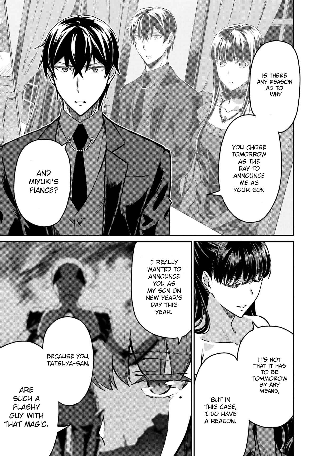Mahouka Koukou no Rettousei - Yotsuba Keishou-hen Chapter 21 - Page 5