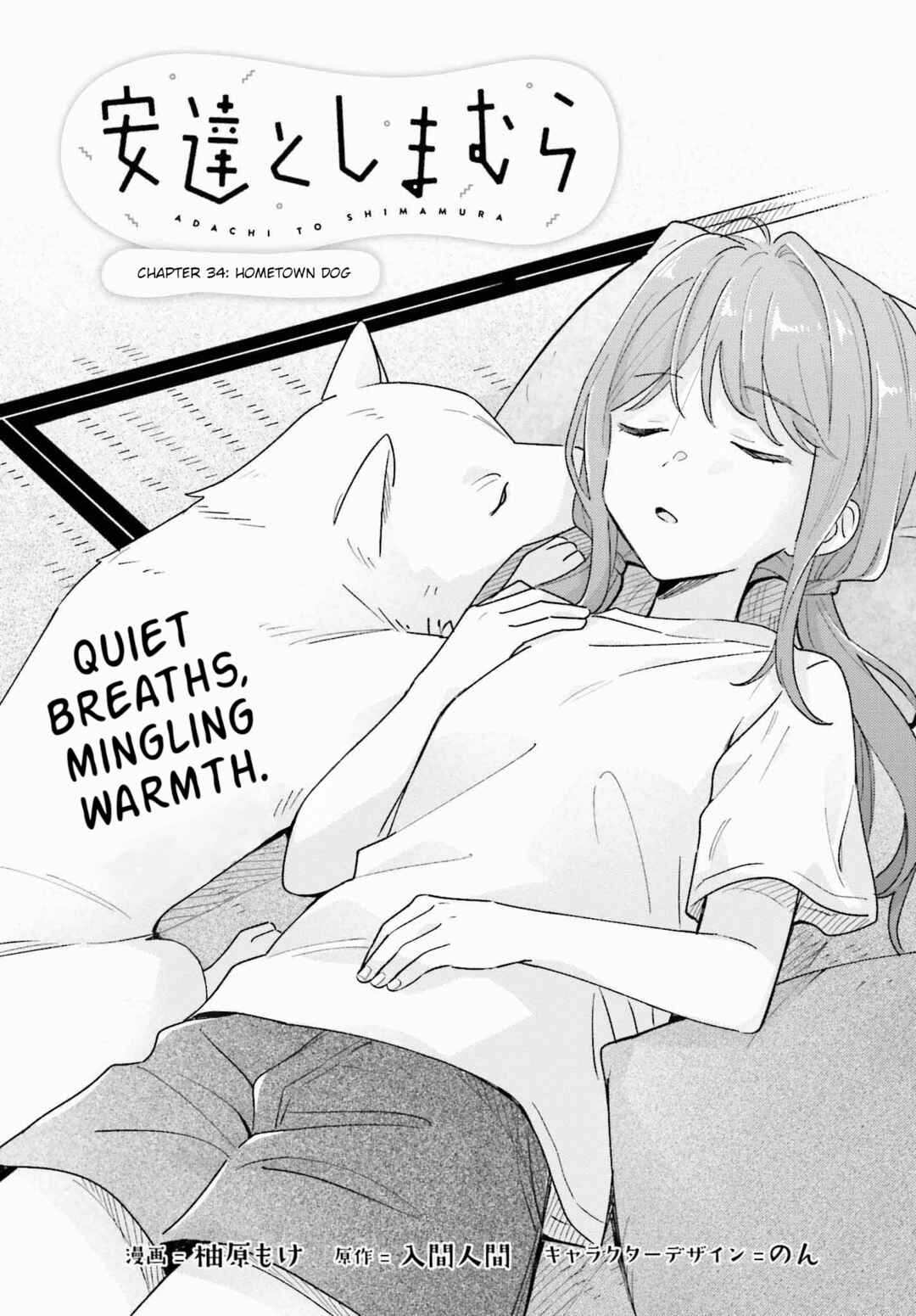 Adachi to Shimamura Chapter 36.1 - Page 1