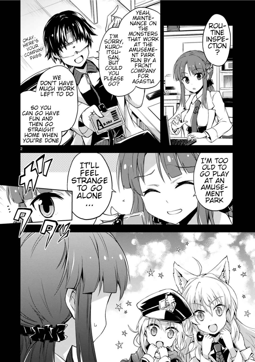 Kaijin Kaihatsubu no Kuroitsu-san Chapter 6 - Page 2