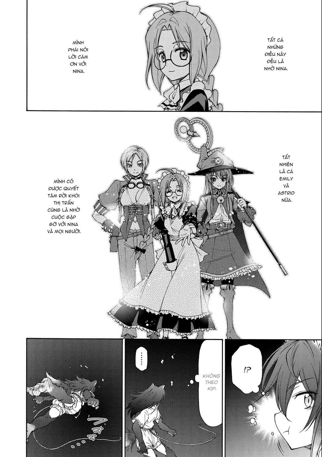 Maid nara Touzen desu. ~Nureginu wo Kiserareta Bannou Maid-san wa Tabi ni Deru Koto ni shimashita.~ Chapter 8 - Page 43