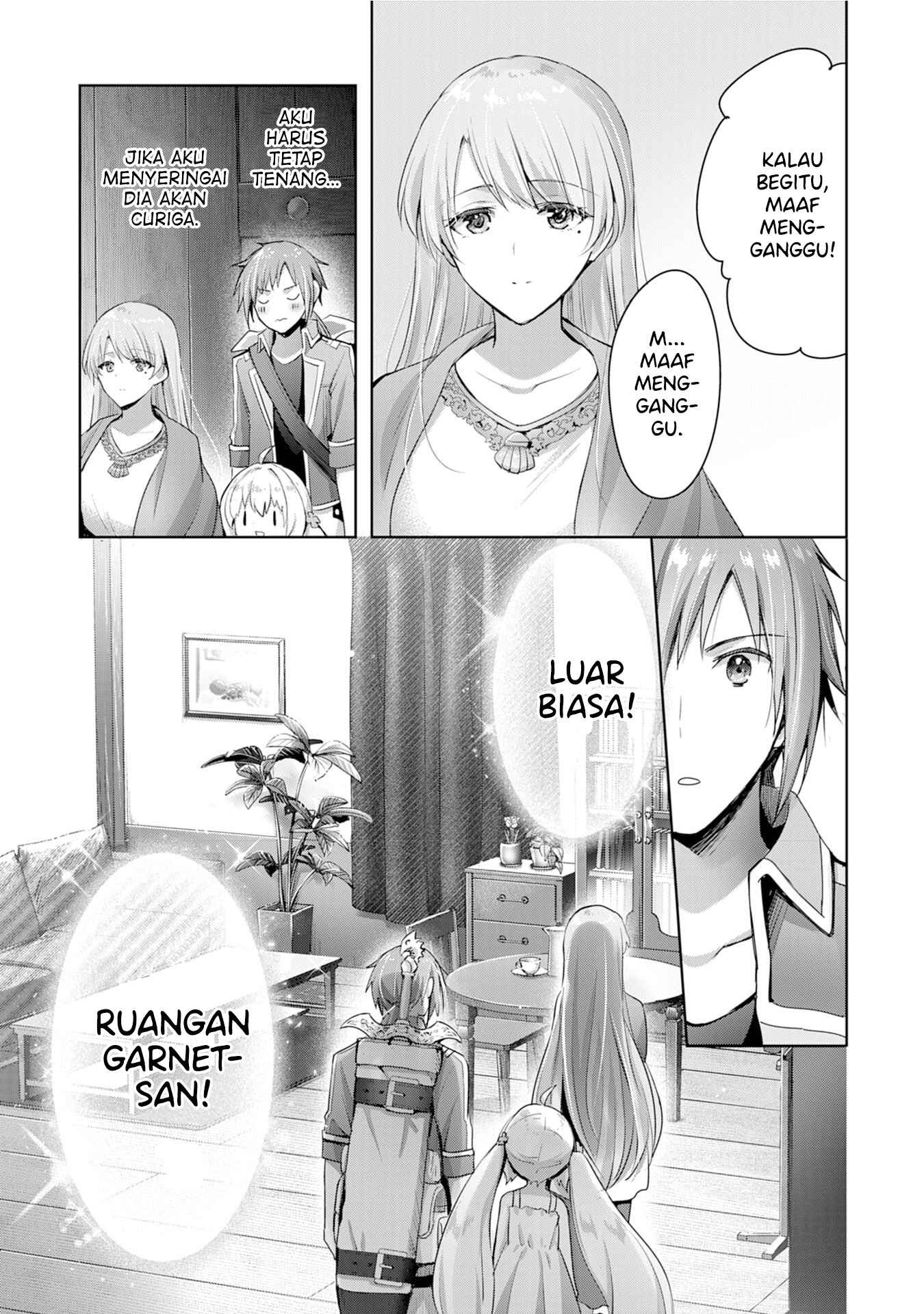 Uketsukejou ni Kokuhaku Shitakute Guild ni Kayoitsumetara Eiyuu ni Natteta Chapter 8 - Page 4