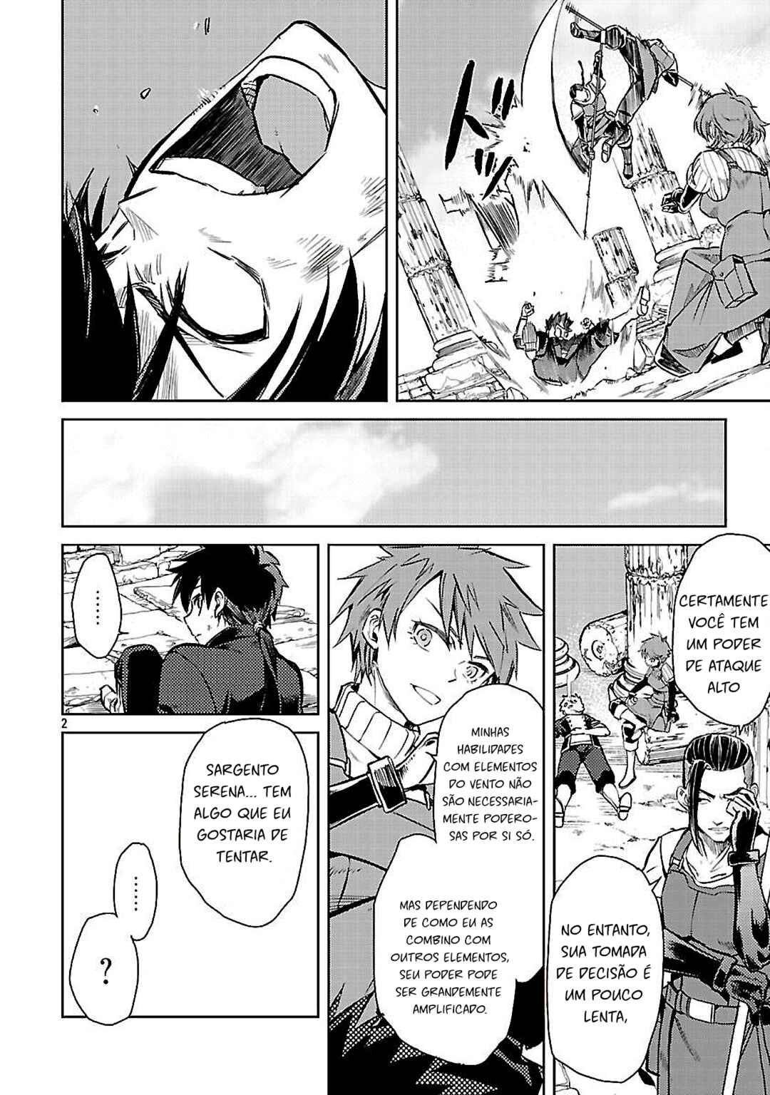 Class "Mushoku" no Eiyuutan: Koushaku-ke o Tsuihou Sareta ga, Jitsu wa Nagutta dake de Skill o Kakutoku Dekiru to Wakari, Tairiku Ichi no Eiyuu ni Noboritsumeru Chapter 34 - Page 2