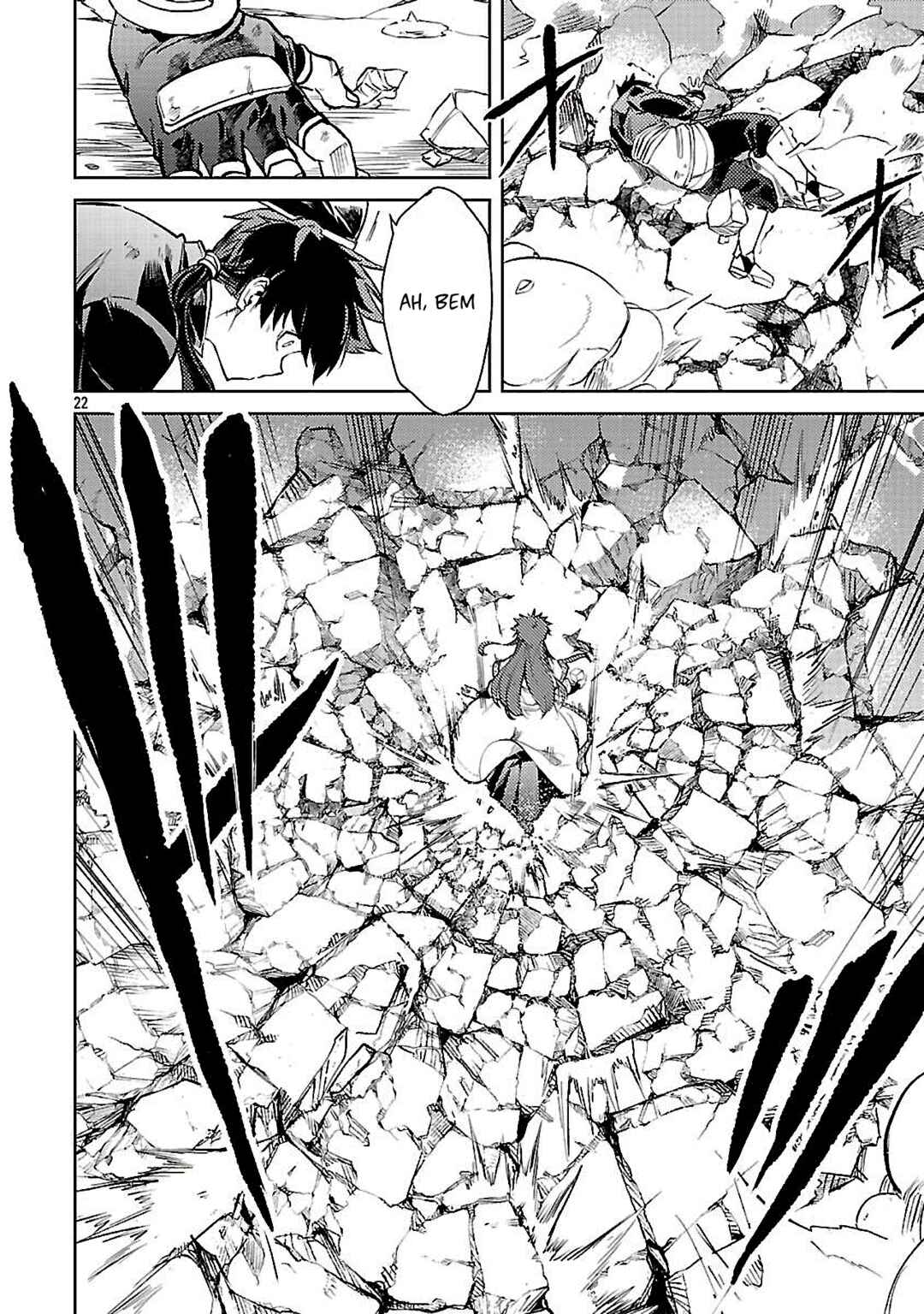 Class "Mushoku" no Eiyuutan: Koushaku-ke o Tsuihou Sareta ga, Jitsu wa Nagutta dake de Skill o Kakutoku Dekiru to Wakari, Tairiku Ichi no Eiyuu ni Noboritsumeru Chapter 34 - Page 22