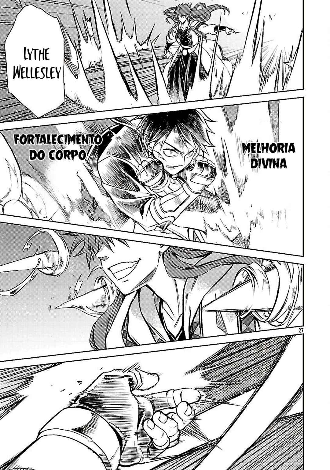 Class "Mushoku" no Eiyuutan: Koushaku-ke o Tsuihou Sareta ga, Jitsu wa Nagutta dake de Skill o Kakutoku Dekiru to Wakari, Tairiku Ichi no Eiyuu ni Noboritsumeru Chapter 34 - Page 27