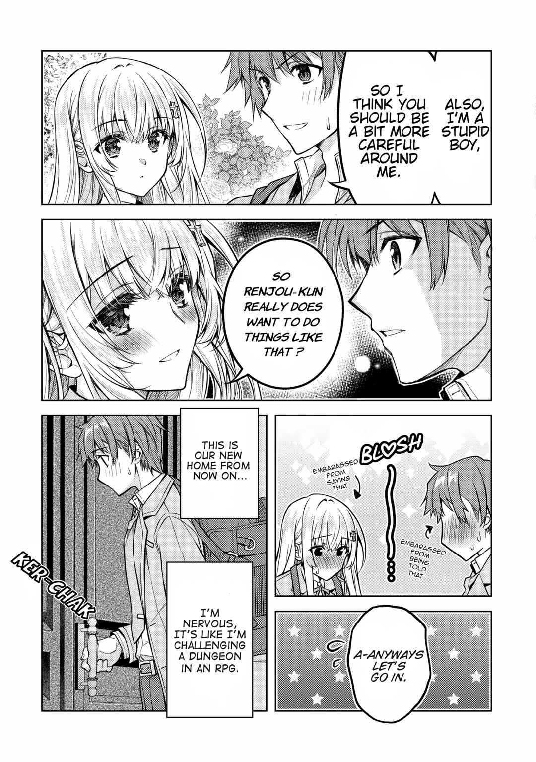 Tsundere Hokuou Bishoujo no Classmate ga, Kon'yakusha ni natta Totan ni Dere Ippentou ni Natteshimatta Ken ni tsuite Chapter 6 - Page 3