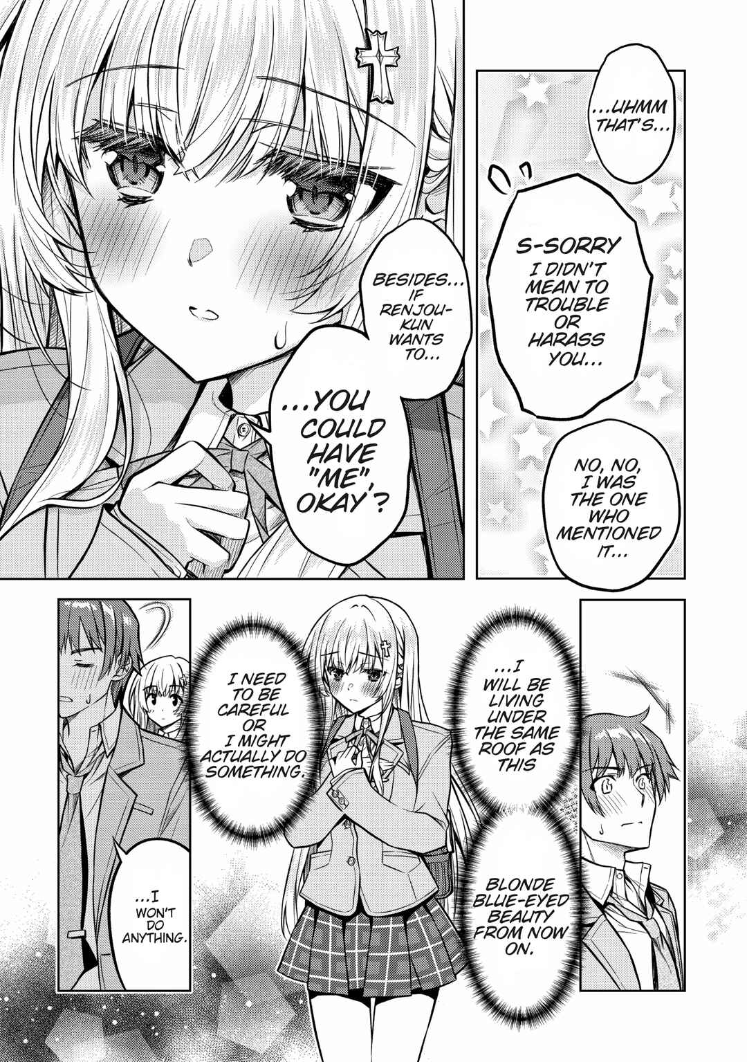 Tsundere Hokuou Bishoujo no Classmate ga, Kon'yakusha ni natta Totan ni Dere Ippentou ni Natteshimatta Ken ni tsuite Chapter 6 - Page 7
