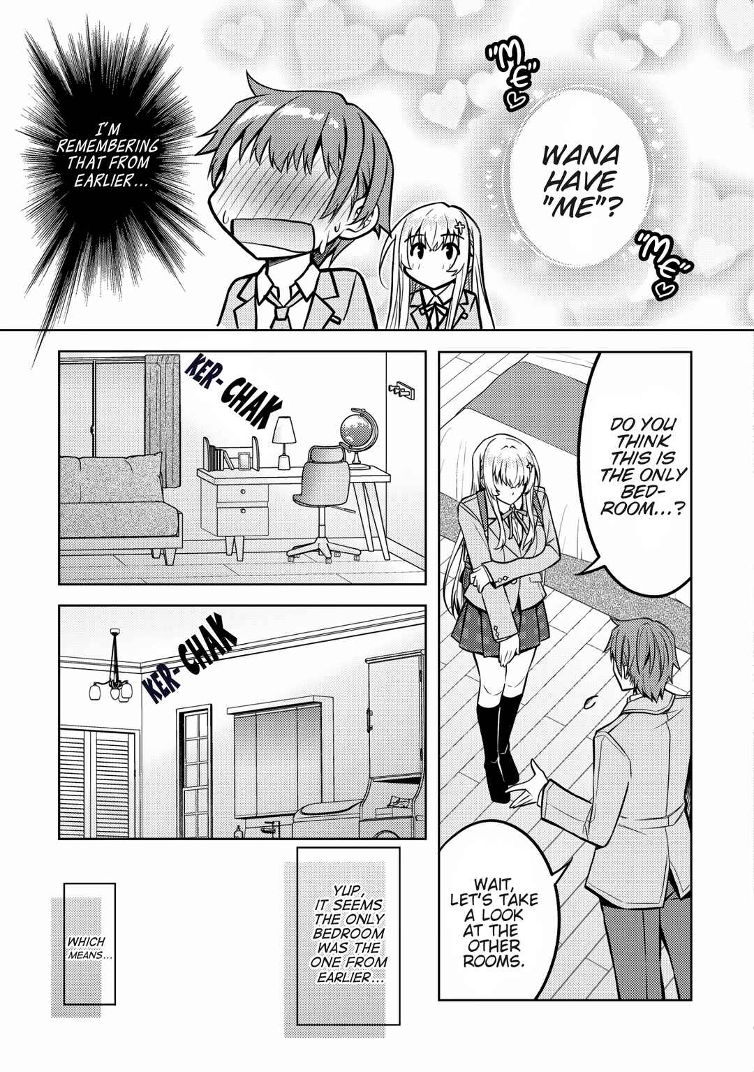 Tsundere Hokuou Bishoujo no Classmate ga, Kon'yakusha ni natta Totan ni Dere Ippentou ni Natteshimatta Ken ni tsuite Chapter 6 - Page 9