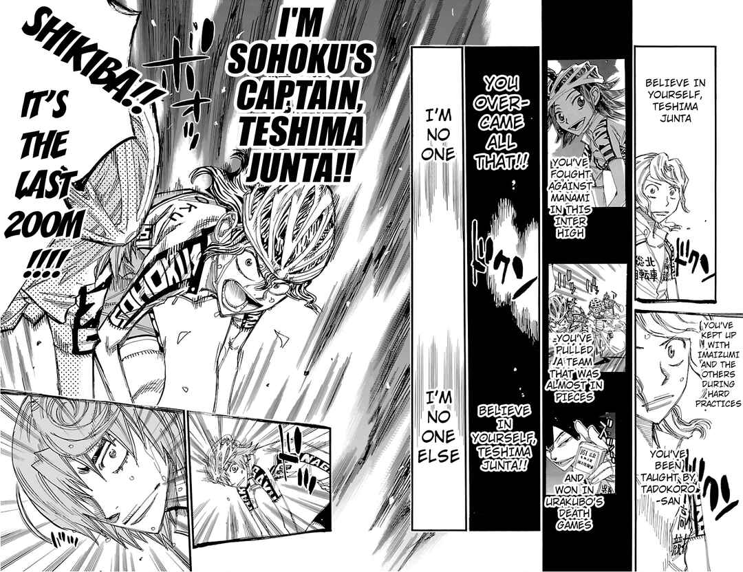 Yowamushi Pedal Chapter 477 - Page 14