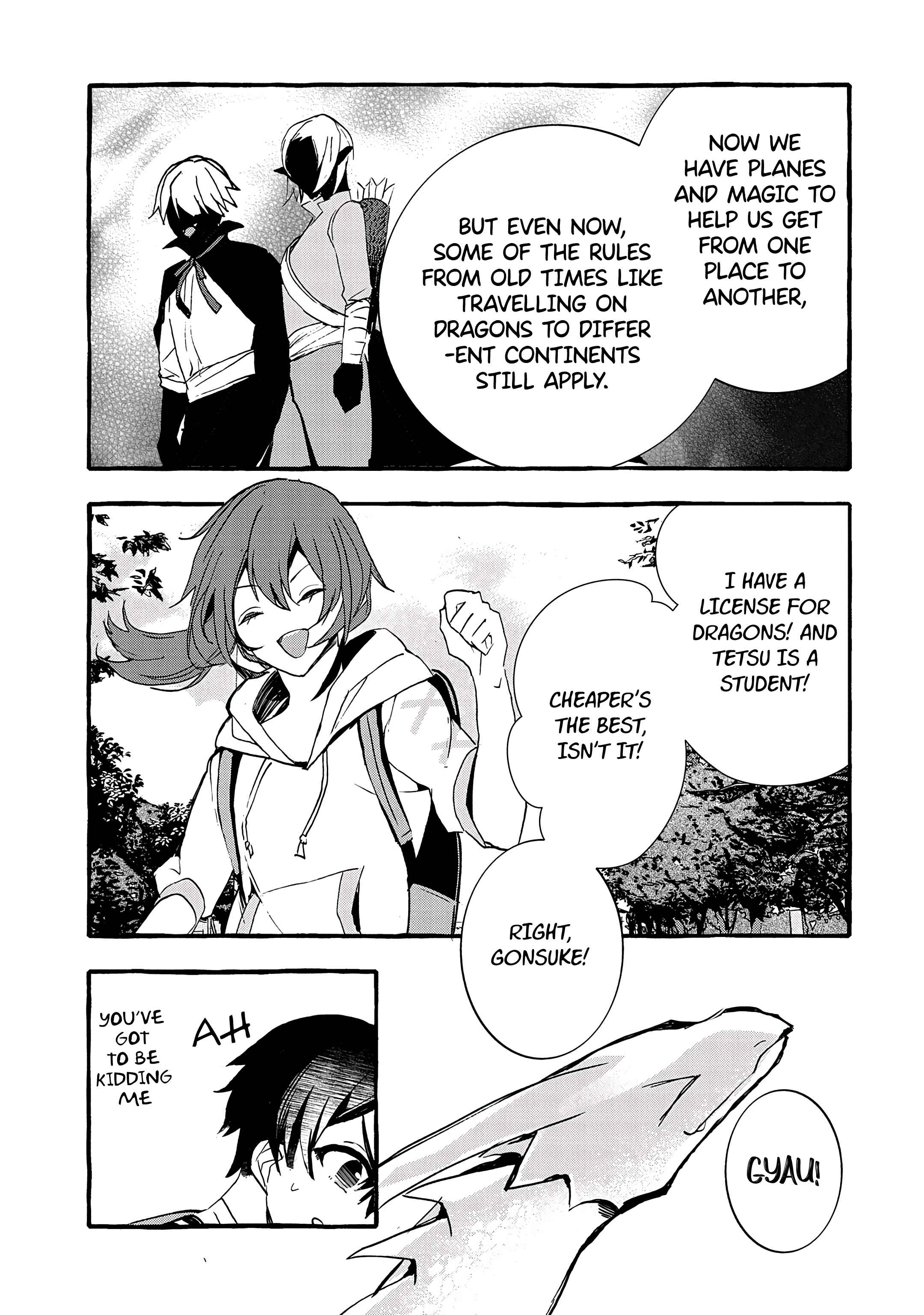 Kyuubo: Suterareteta Dragon Hirotta Chapter 11 - Page 14
