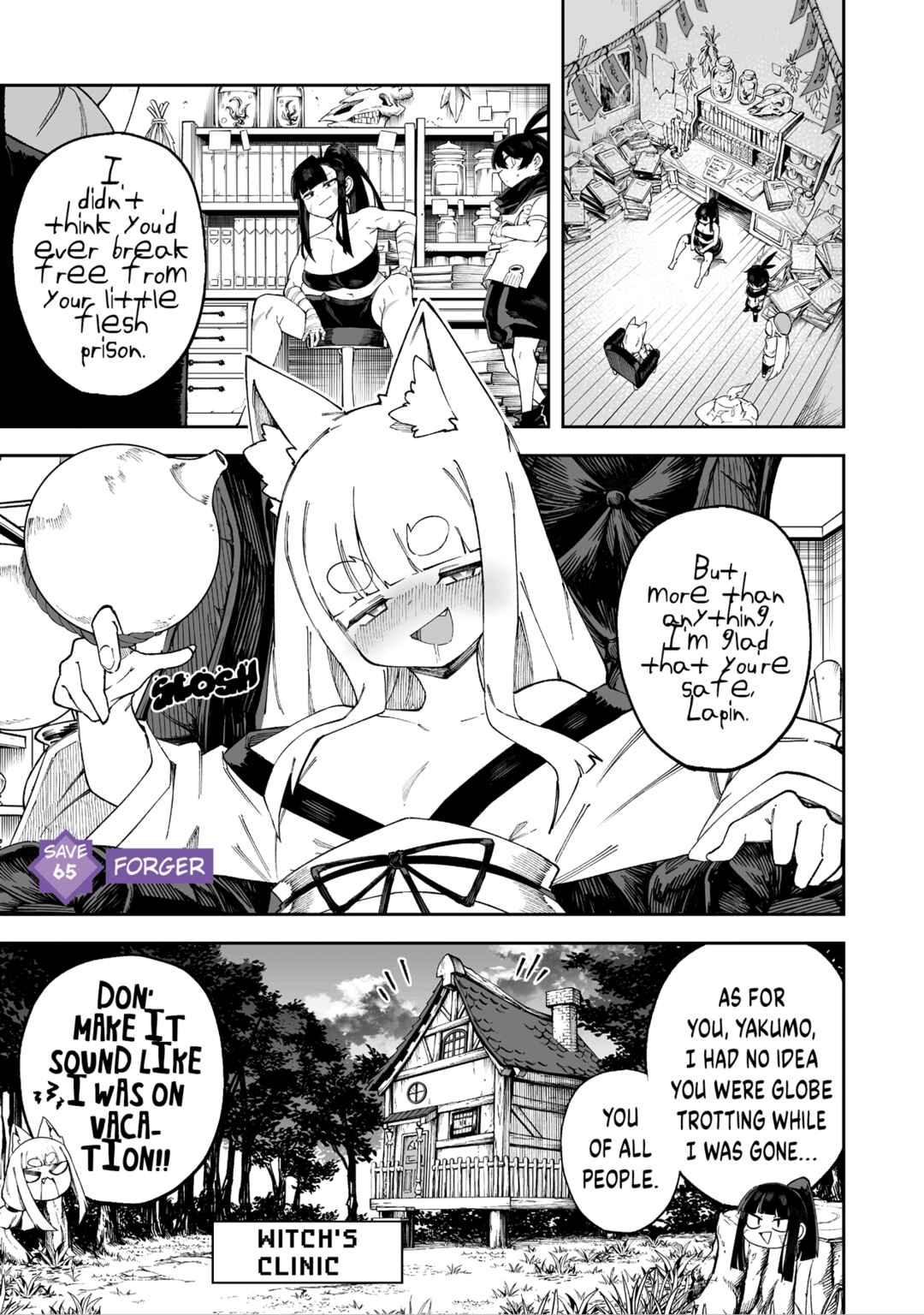 Shiboritoranaide, Onna Shounin-san!! Chapter 65 - Page 1