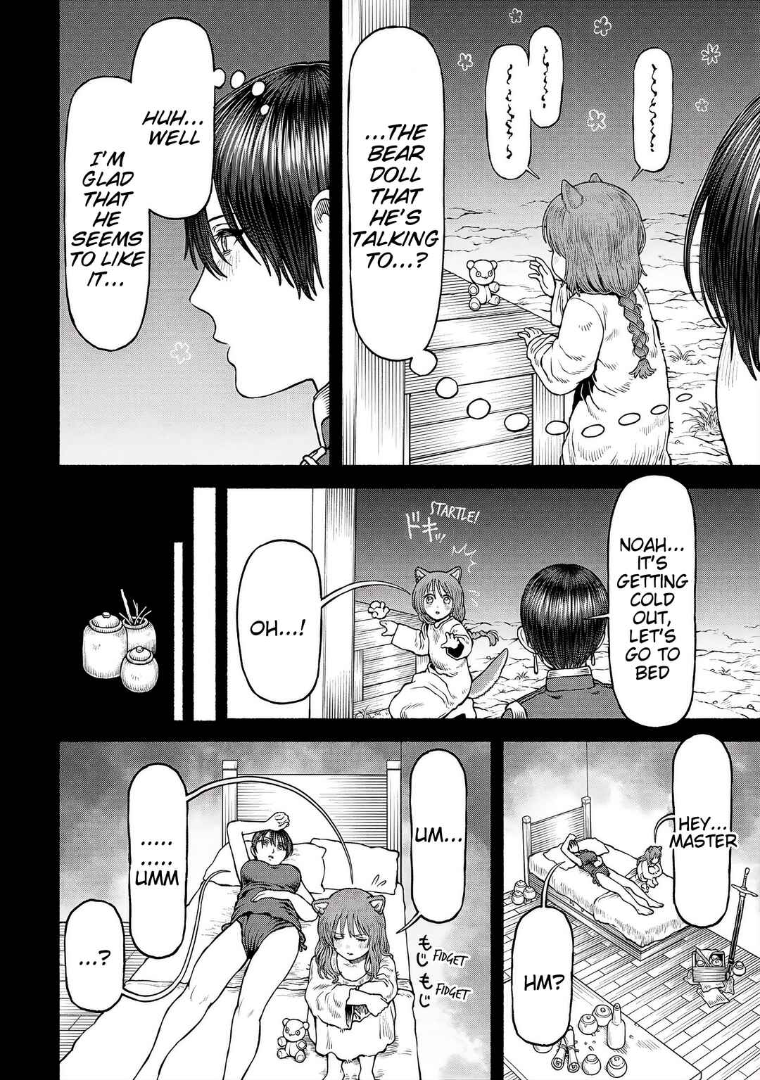 Onna Kishi to Kemomimi no Ko Chapter 58.3 - Page 2