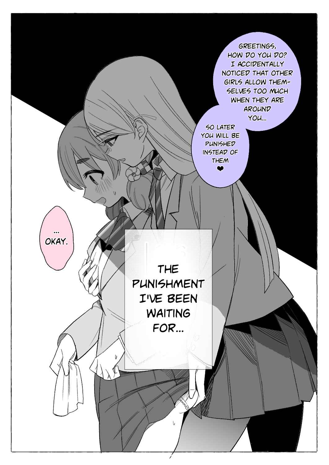 Iinchou to M-ko no Yuri Chapter 13 - Page 2