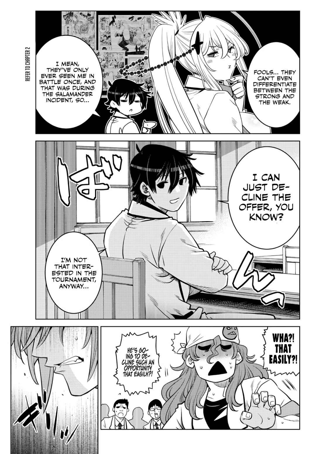 Ochikobore Datta Ani ga Jitsuha Saikyou ~Shijou Saikyou no Yuusha wa Tensei-shi, Gakuen de Mujikaku ni Musou Suru~ Chapter 11 - Page 8