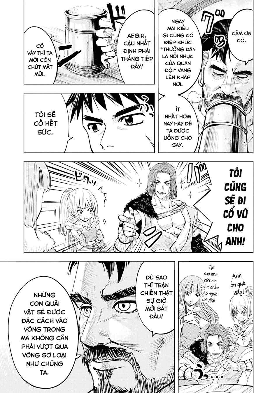 Oukoku e Tsuzuku Michi - Dorei Kenshi no Nariagari Harem Life Chapter 19 - Page 3