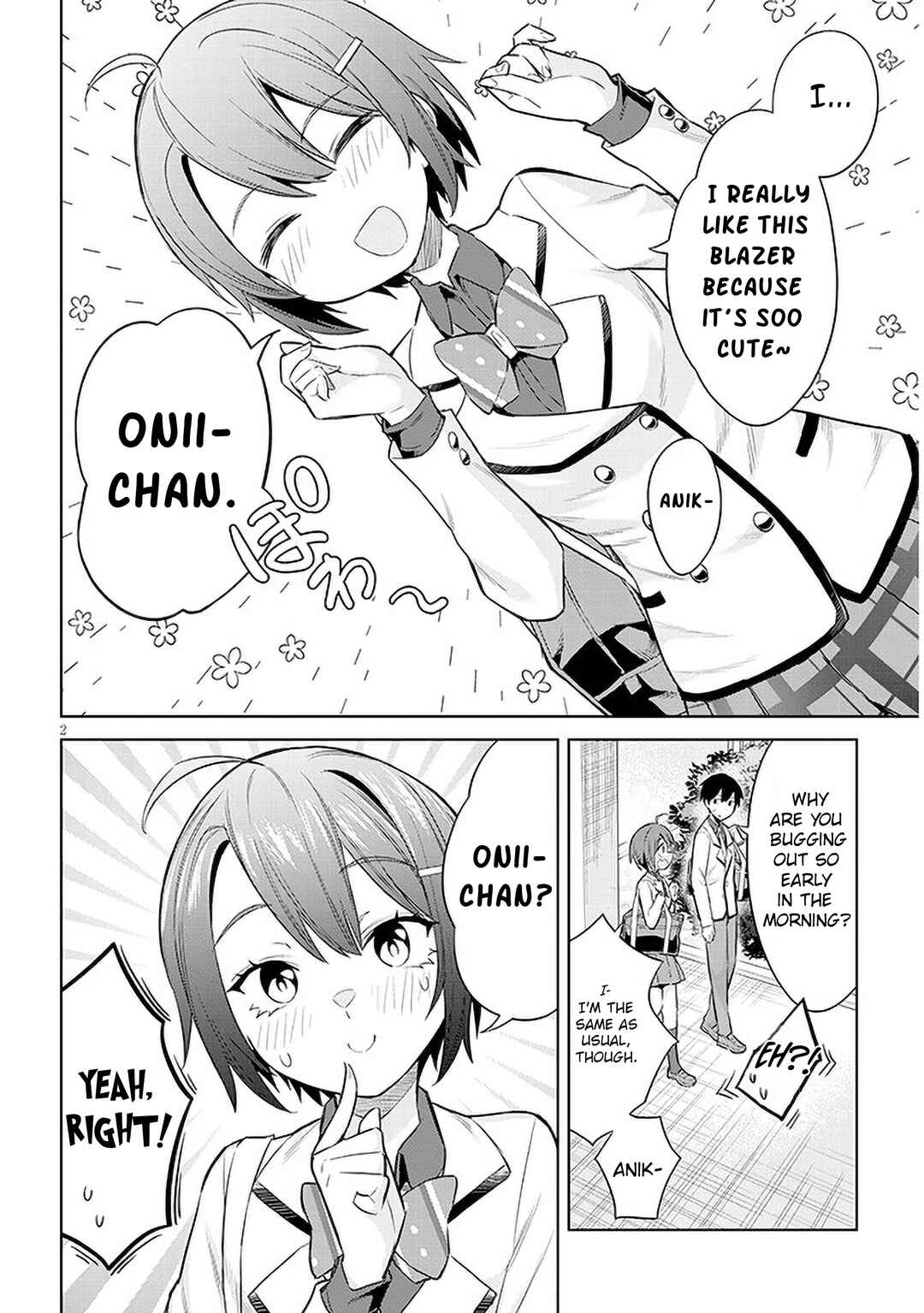 Jitsu wa Imouto deshita. ~Saikin Dekita Giri no Otouto no Kyorikan ga Yatara Chikai Wake~ Chapter 10 - Page 2