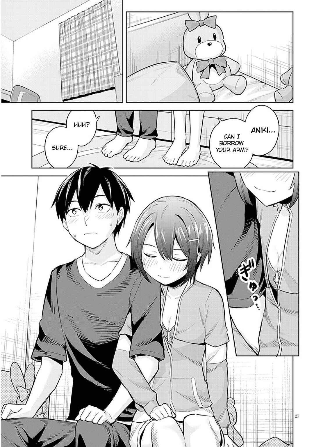 Jitsu wa Imouto deshita. ~Saikin Dekita Giri no Otouto no Kyorikan ga Yatara Chikai Wake~ Chapter 10 - Page 27